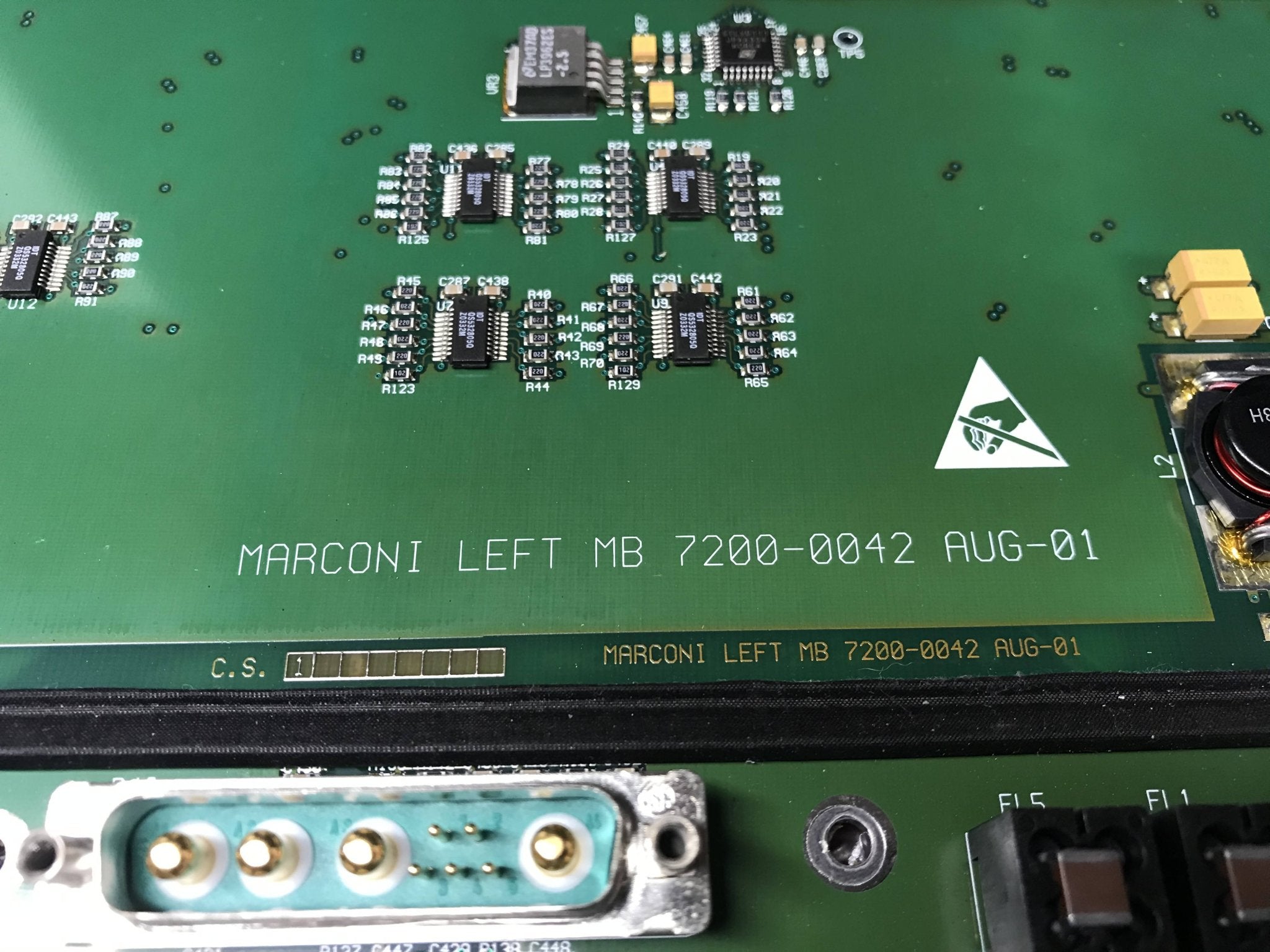 Left MB Backplane (07273043/470-7200-0042 SIEMENS CT