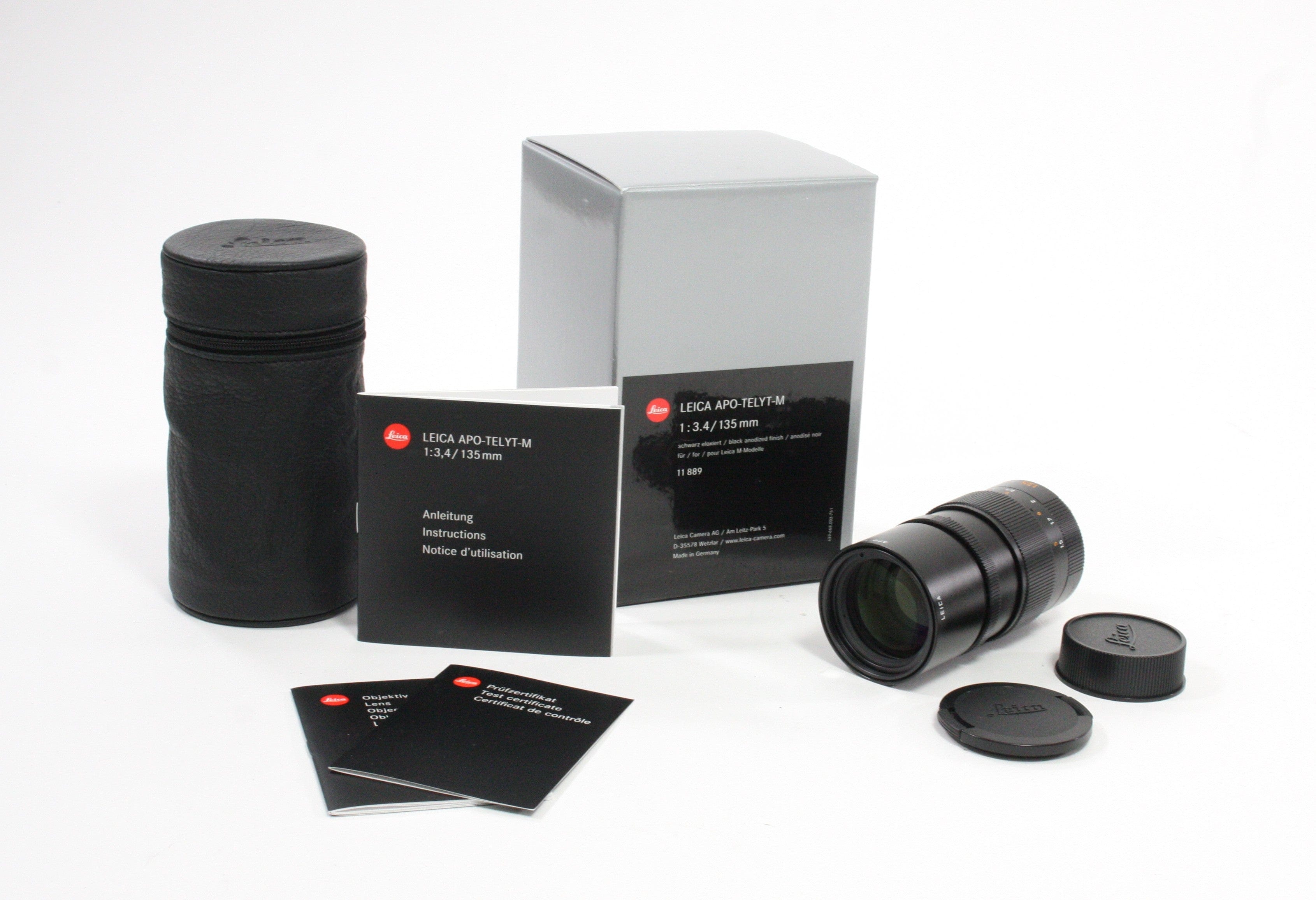 Leica 135mm f/3.4 APO-TELYT-M Lens