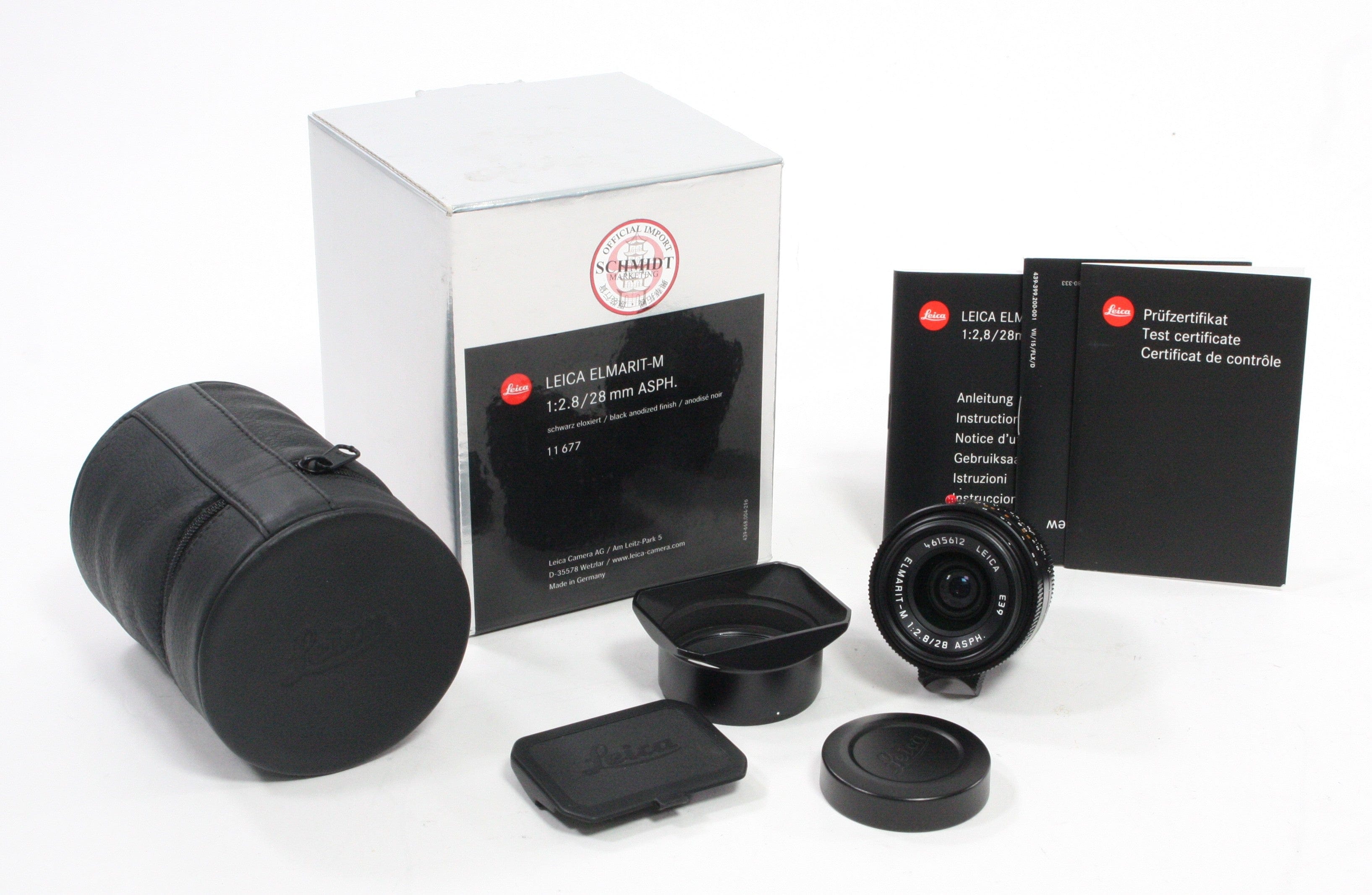 Leica 28mm f/2.8 Lens for Leica M Mount