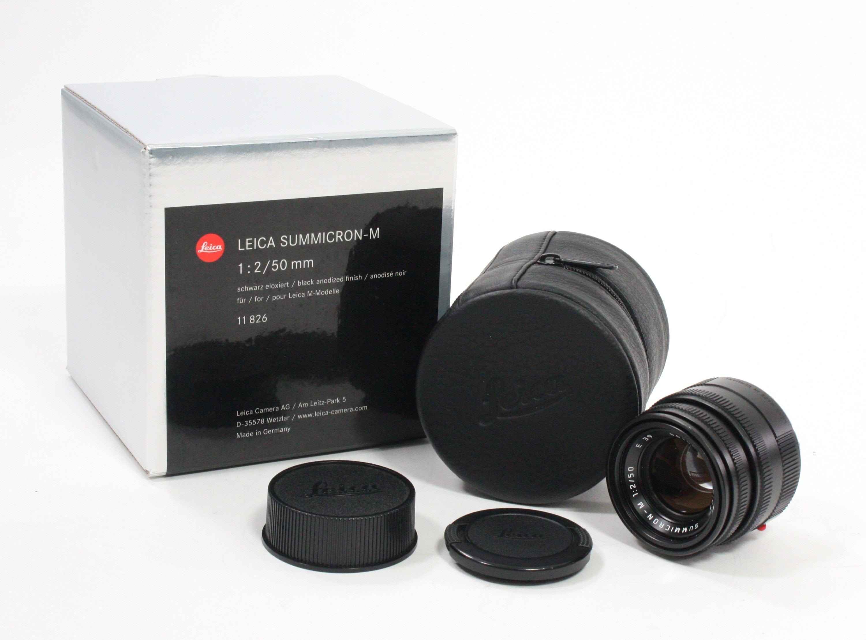 Leica 50mm f/2 Lens for Leica M Mount