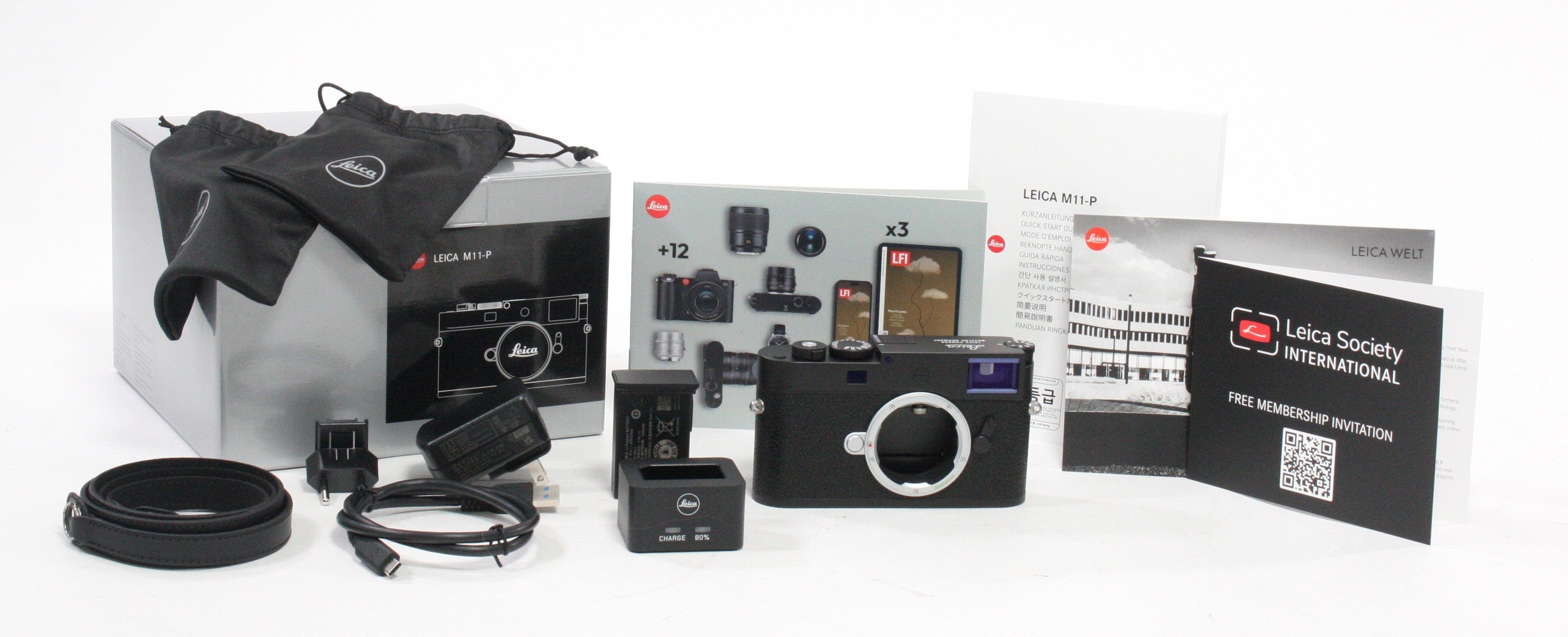 Leica M11-P Digital Rangefinder Camera (Black)