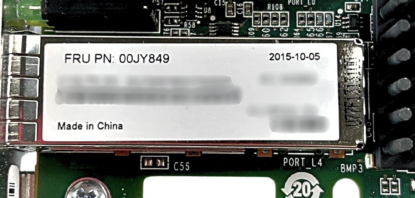 Lenovo 00JY849 EMULEX 16GB FC 2PORT HBA