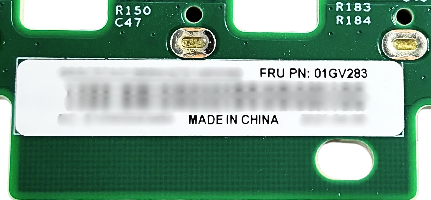 Lenovo 01GV283 ThinkSystem SR650/SR550 8x2.5" Backplane