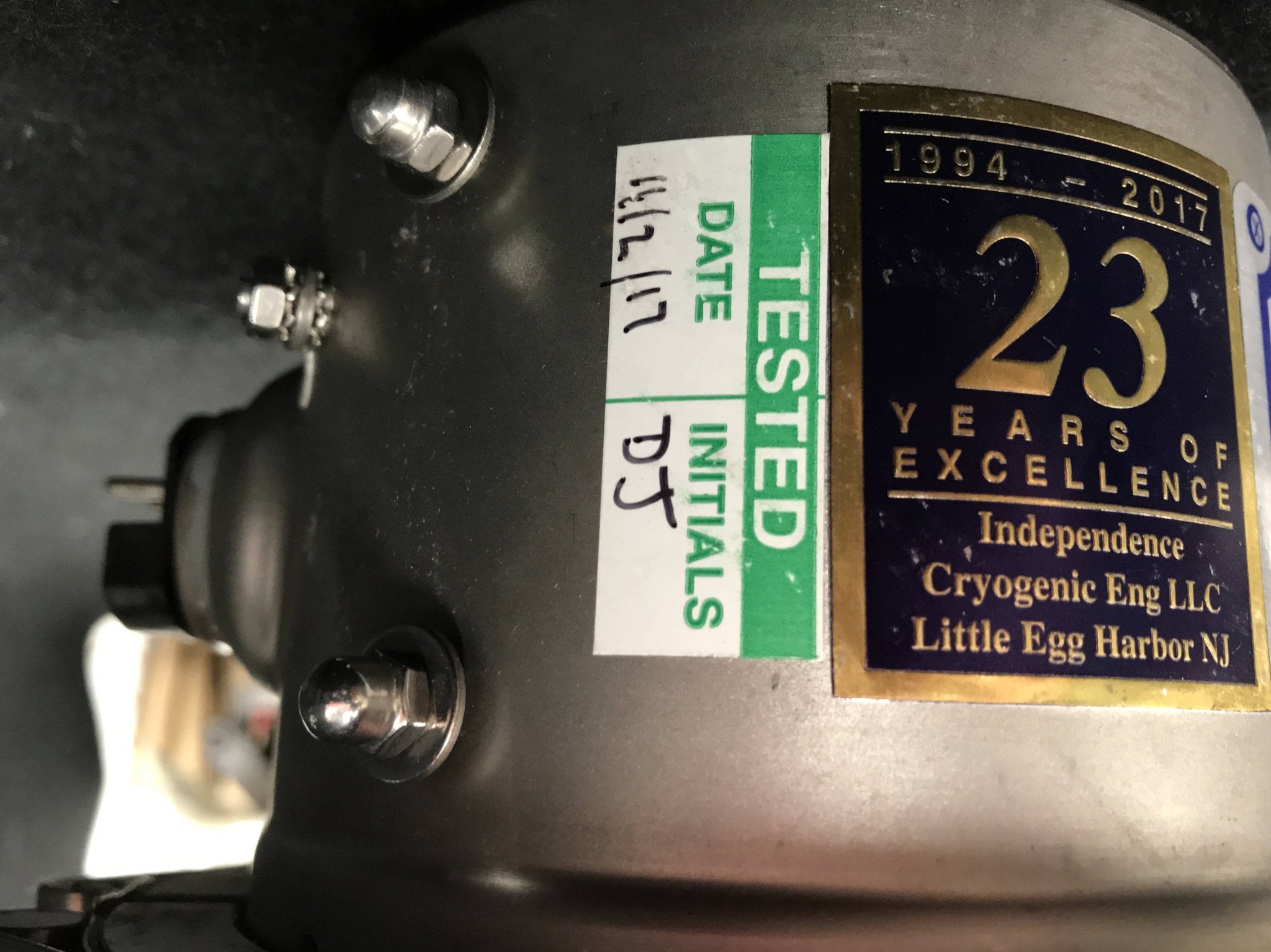 Leybold Helium Cryogenic Coldhead (380036/RGD 55/100-1 SDF Philips