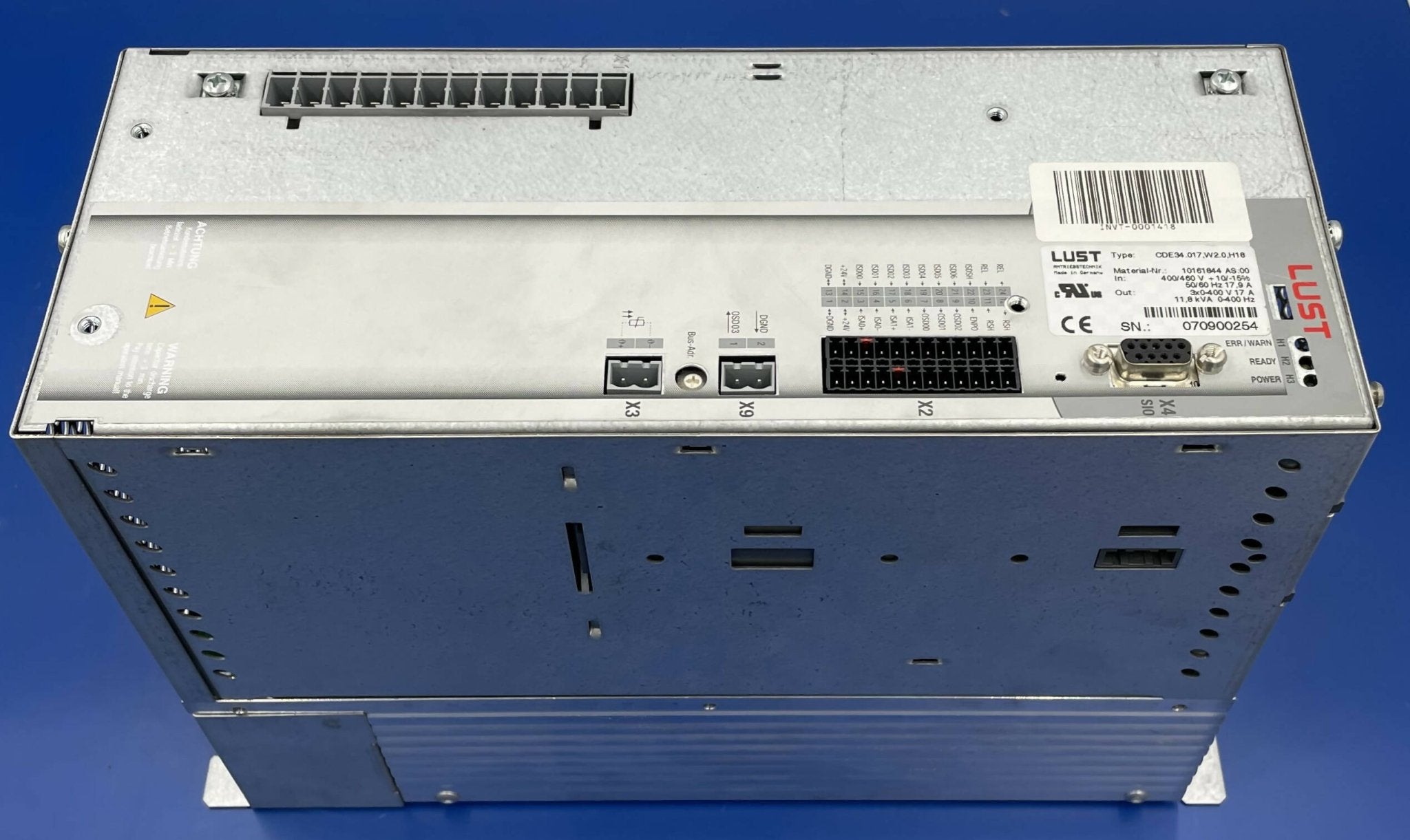 LUST SERVO CONTROLLER (SCR (10161844 SIEMENS/LUST