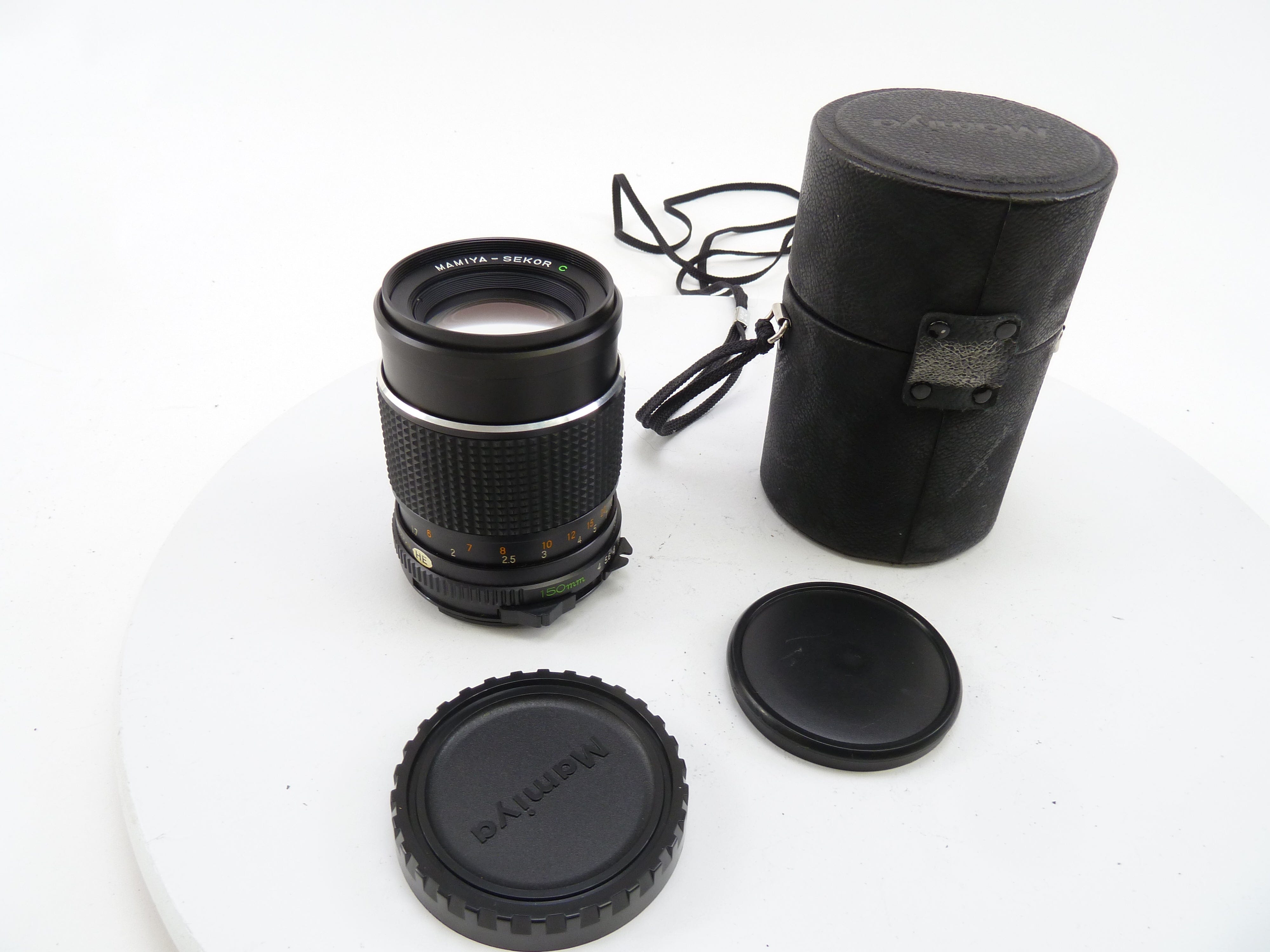 Mamiya 645 150MM f4 C Telephoto Lens with Case