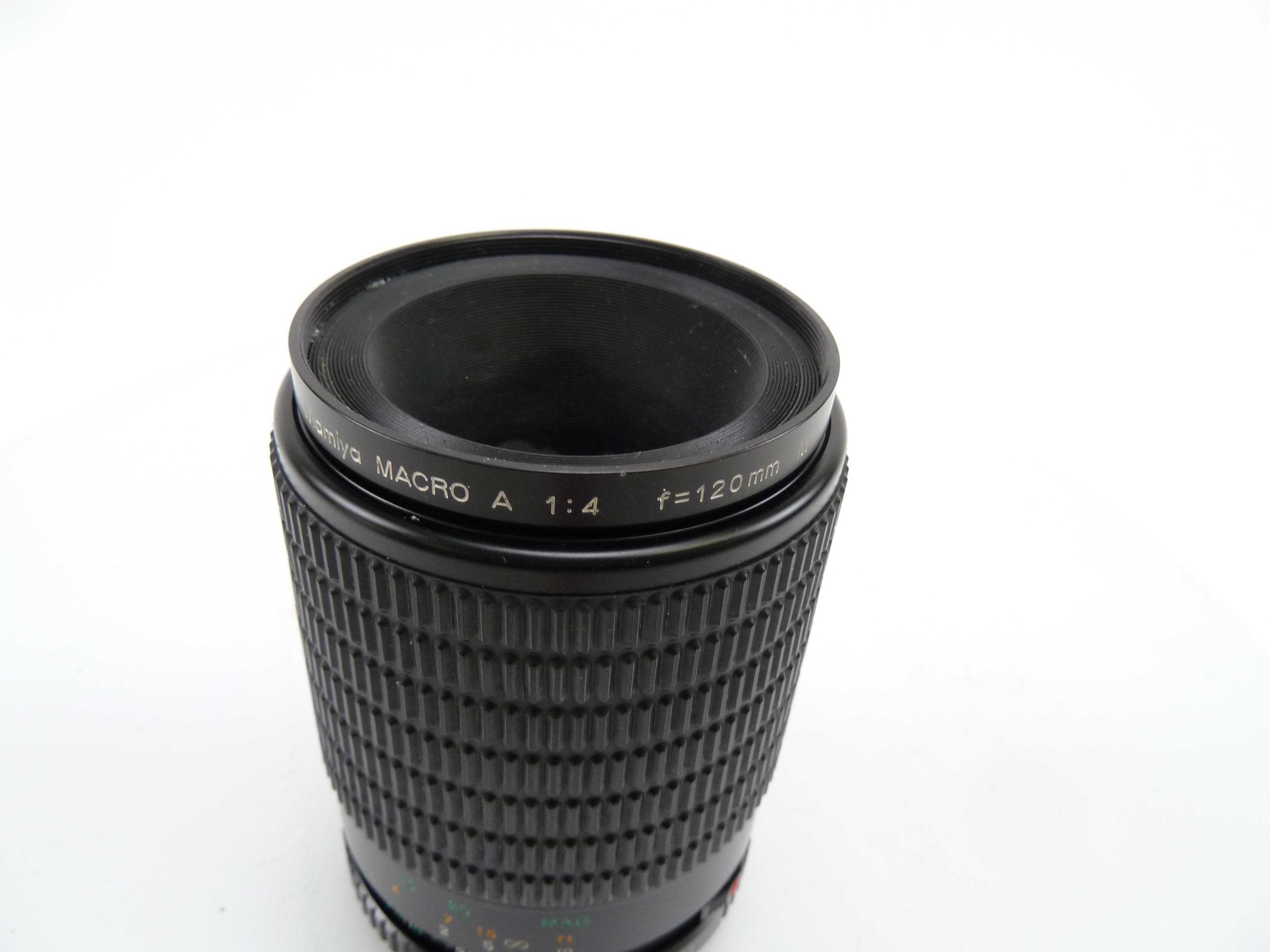 Mamiya 645 Pro 120MM f4 Macro Lens being sold AS IS