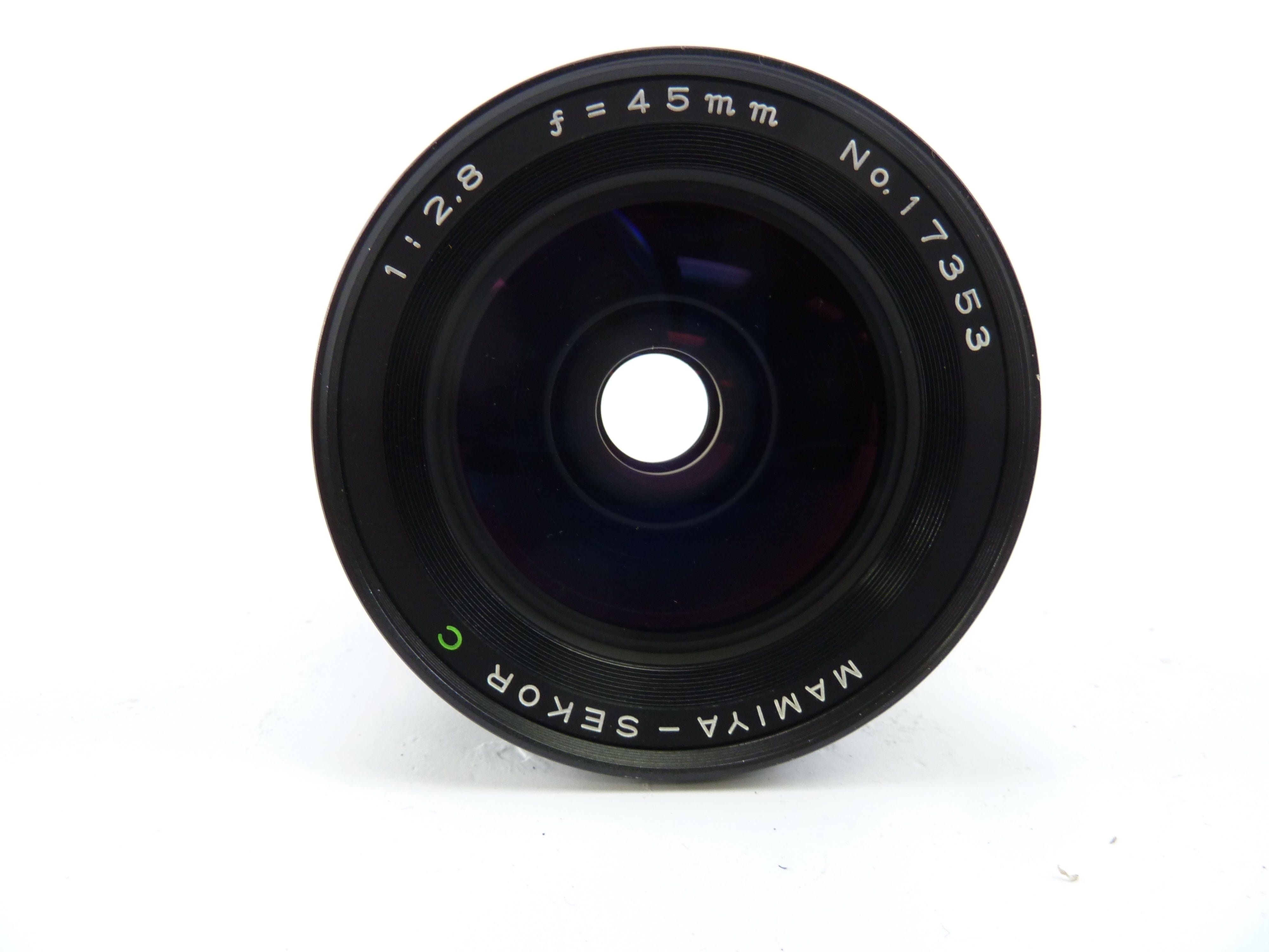 Mamiya 645 Pro 45MM f2.8 C Wide Angle Lens