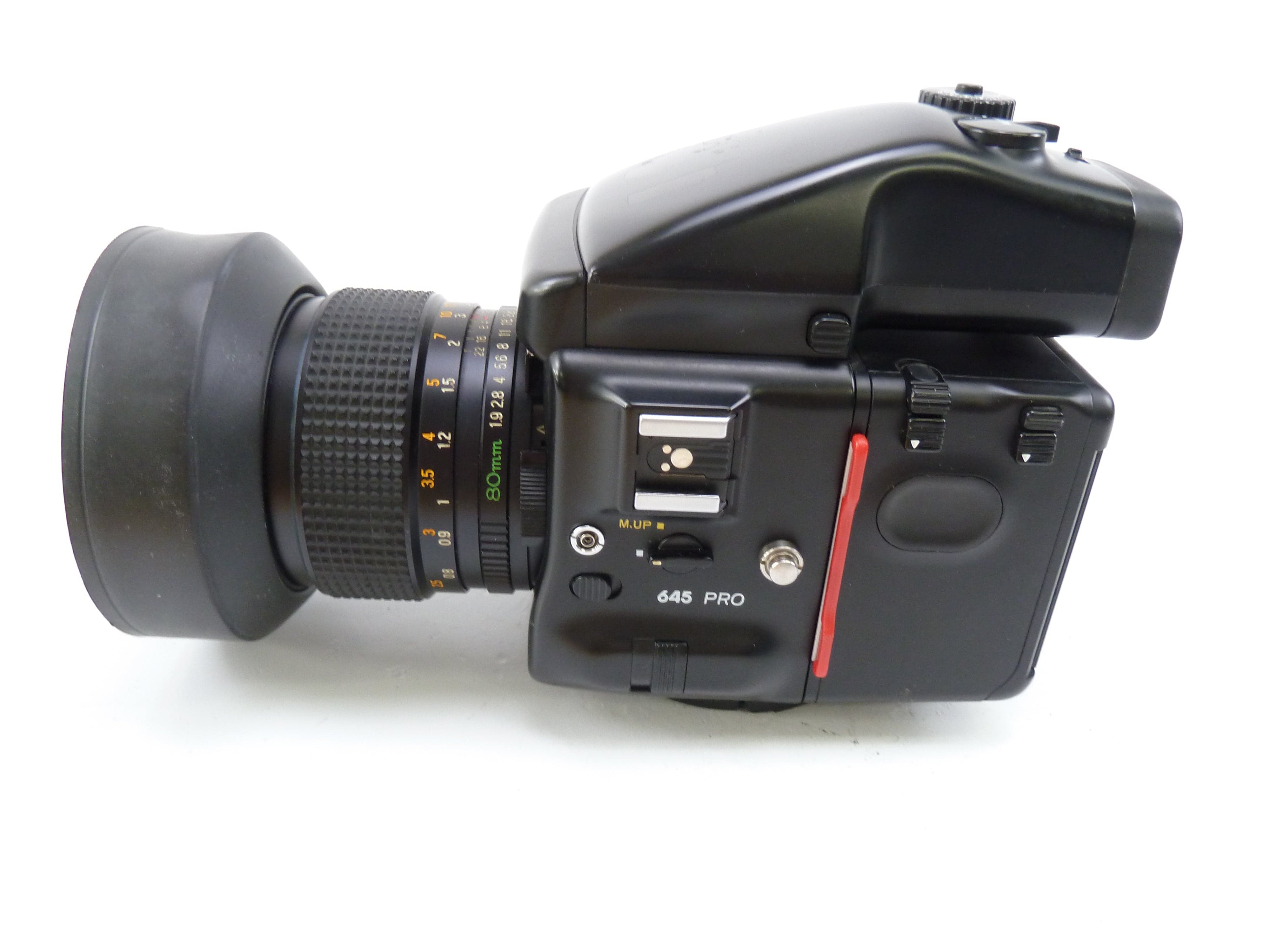 Mamiya 645 Pro Camera Outfit with AE Prism Finder, 80MM F1.9 C Lens, and 120 Back