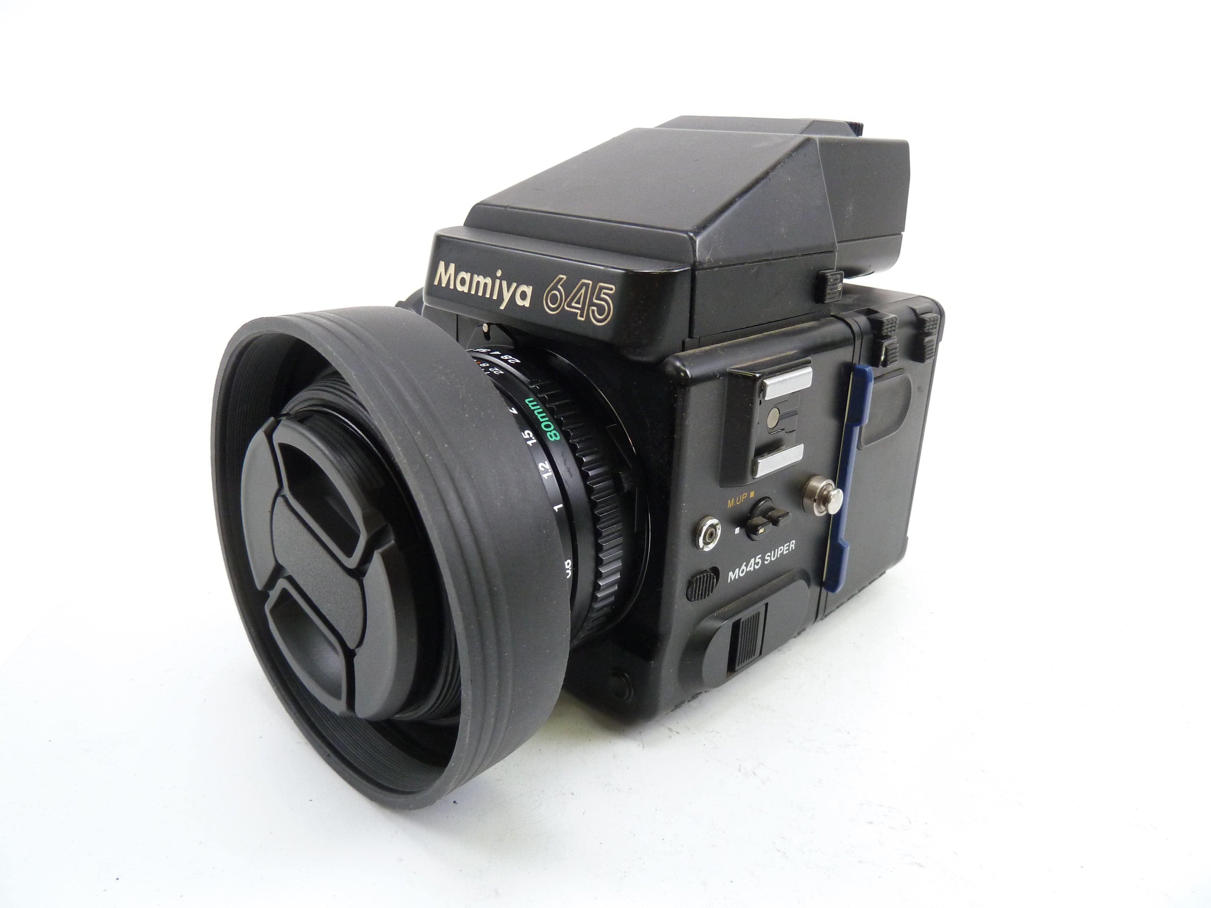Mamiya 645 Super Kit with AE Prism Finder, 80MM F2.8 N Lens, and 120 Film Back
