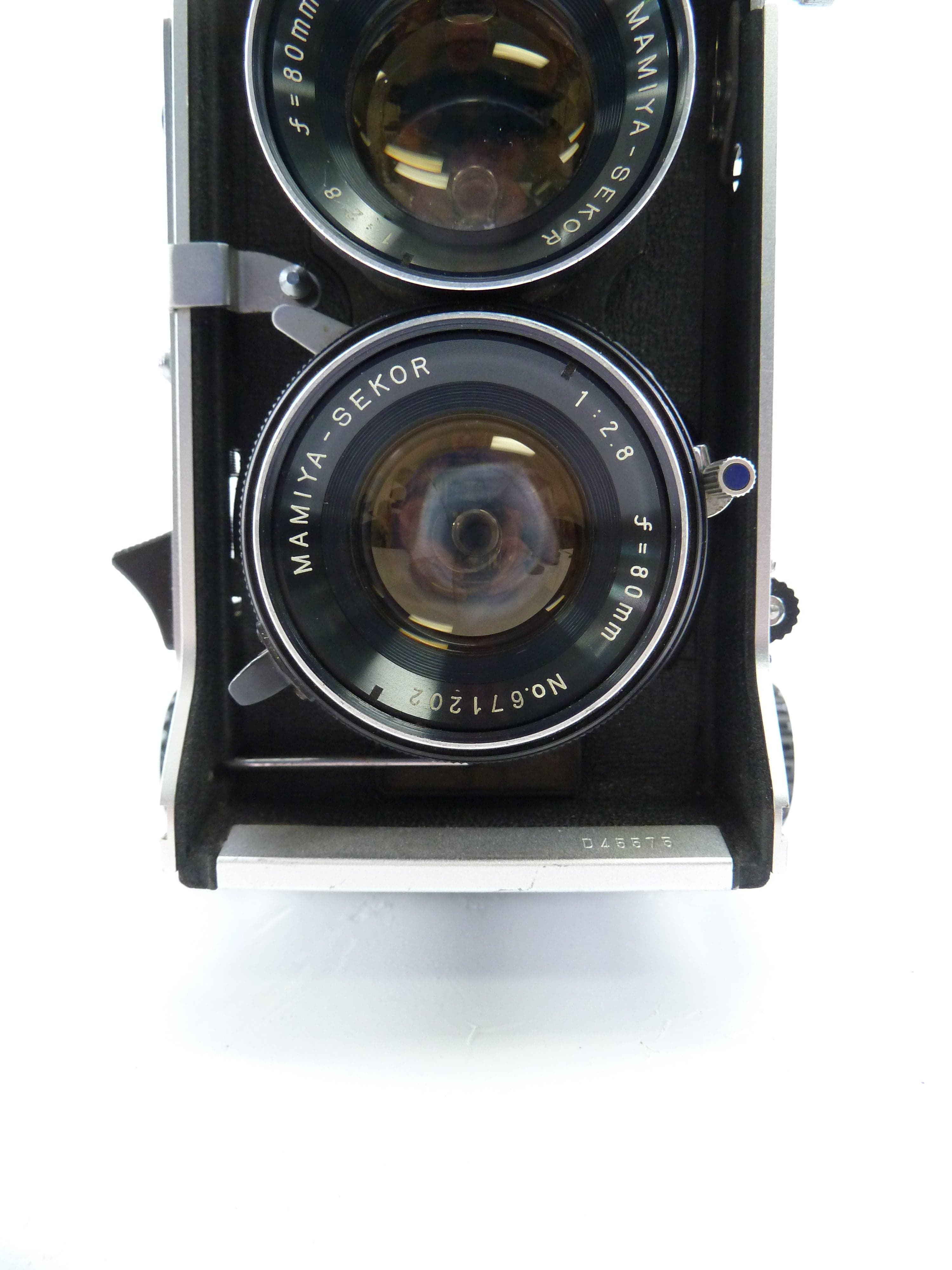 Mamiya C330 Outfit with 80MM F2.8 Blue Dot Lens and Waist Level Finder
