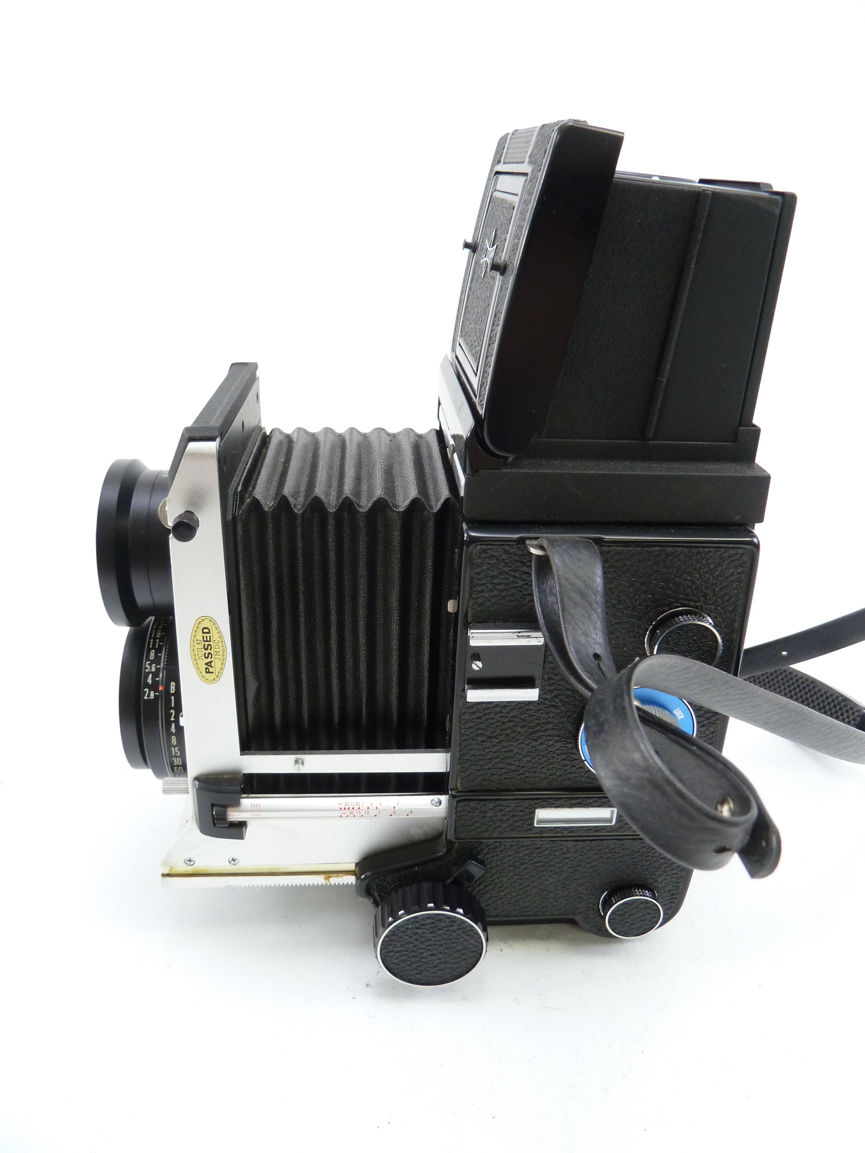 Mamiya C330F Camera Outfit with 80MM F2.8 Blue Dot Lens and Waist Level Finder