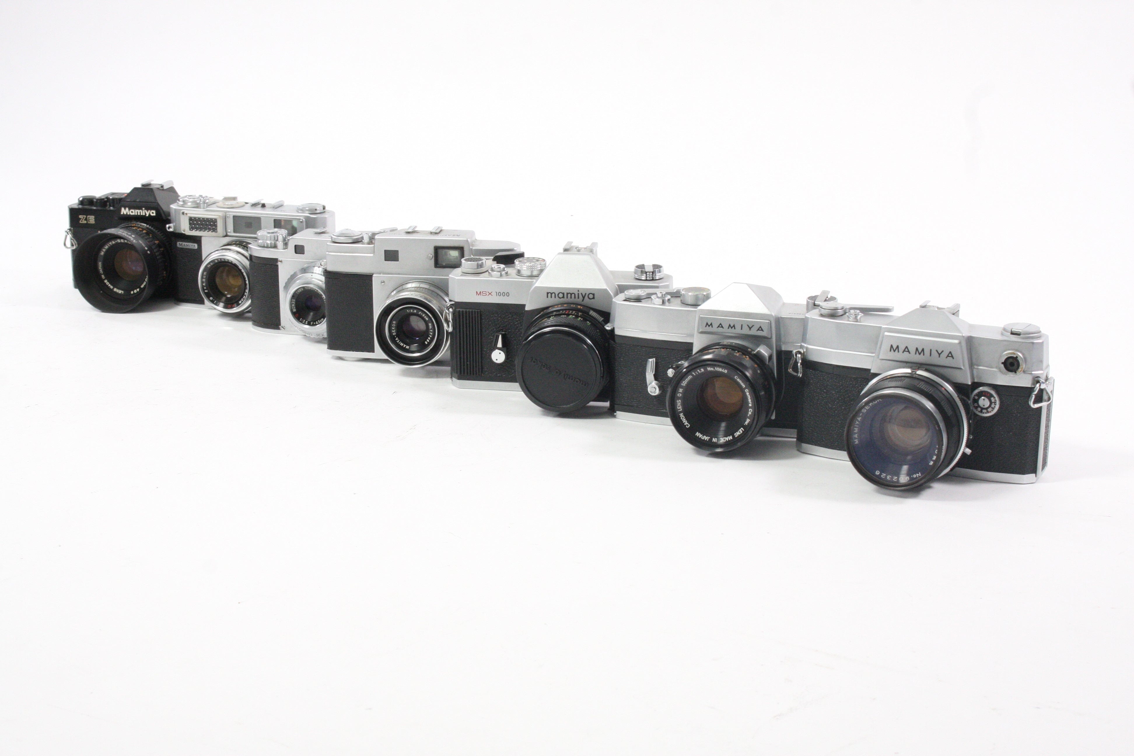 Mamiya Camera Lot