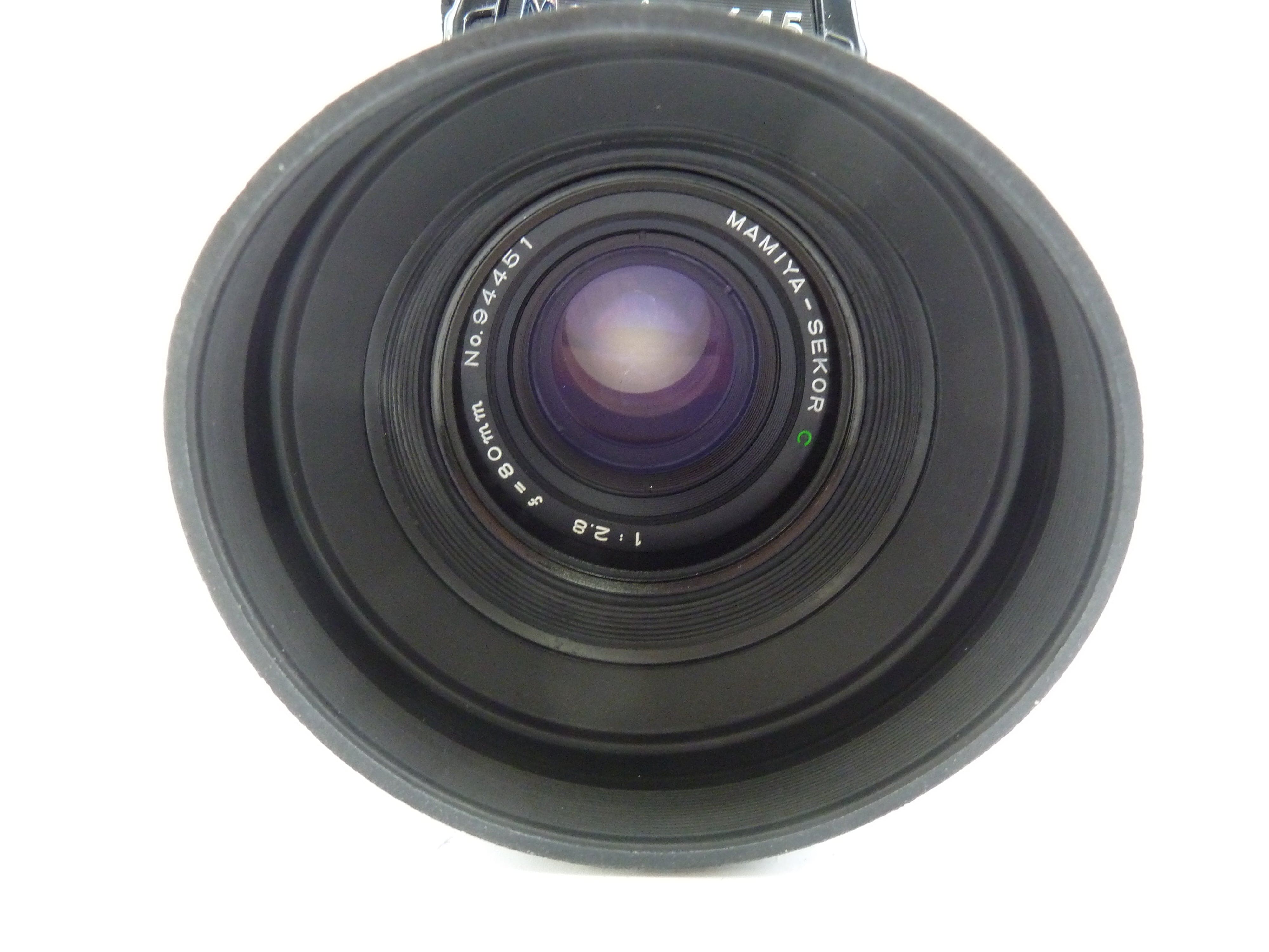 Mamiya M645 1000S Camera Outfit with PD Meter Prism Finder and 80MM F2.8 Lens