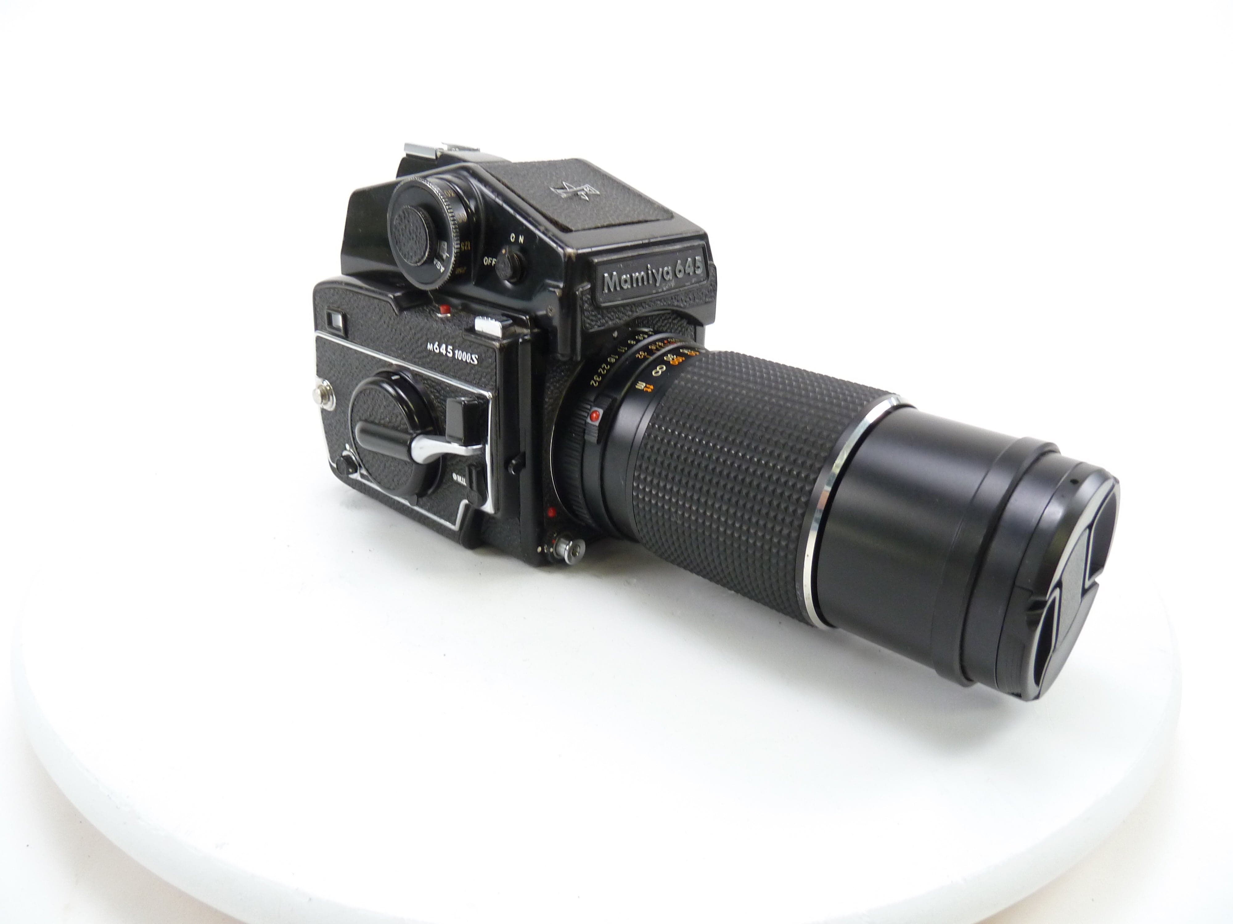 Mamiya M645 1000S Kit with Prism Finder and 210MM f4 C Lens