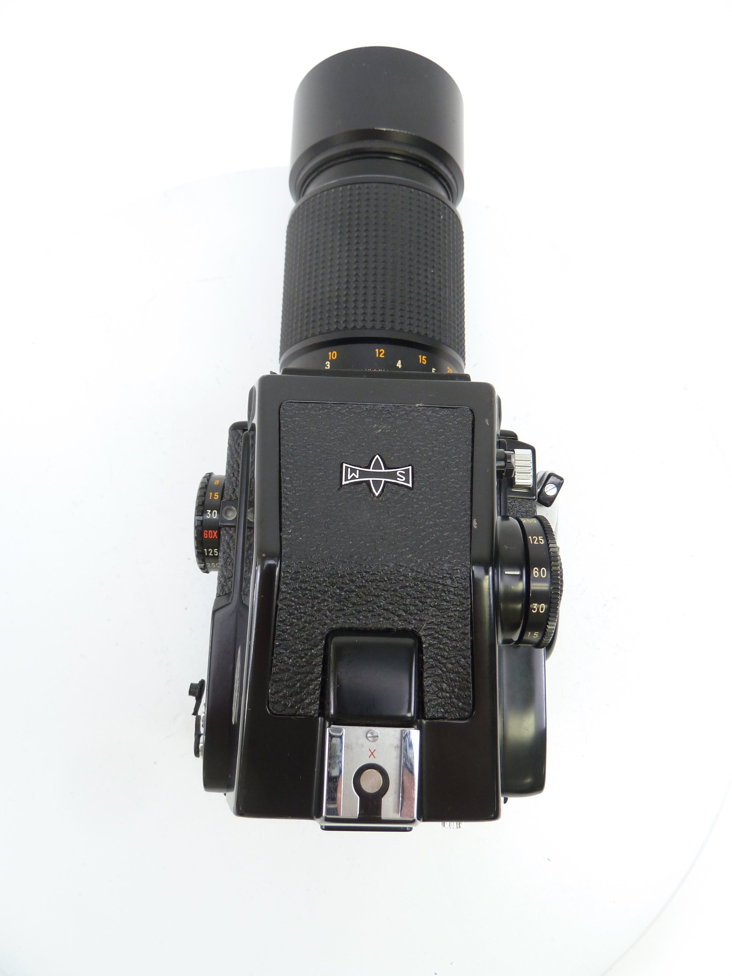 Mamiya M645 1000S Outfit with CDS Meter Prism and 210MM f4 C Lens