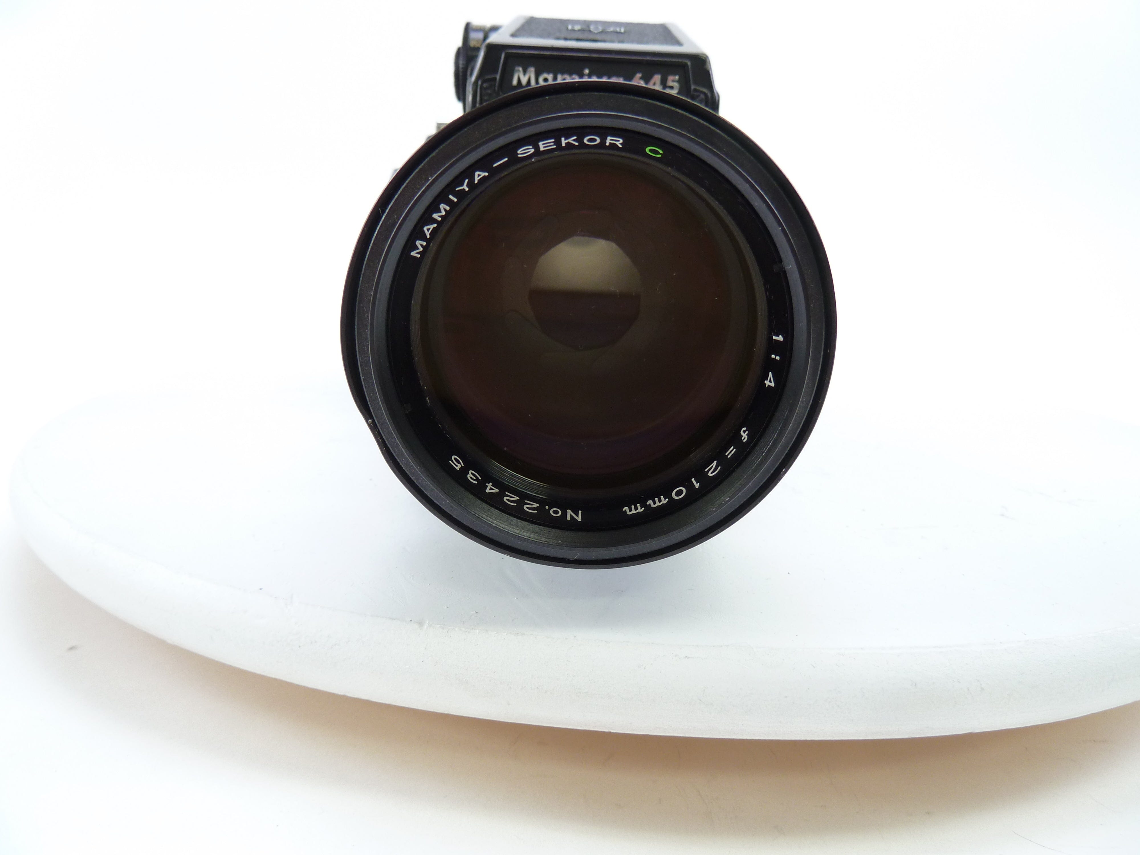 Mamiya M645 1000S Outfit with CDS Meter Prism and 210MM f4 C Lens