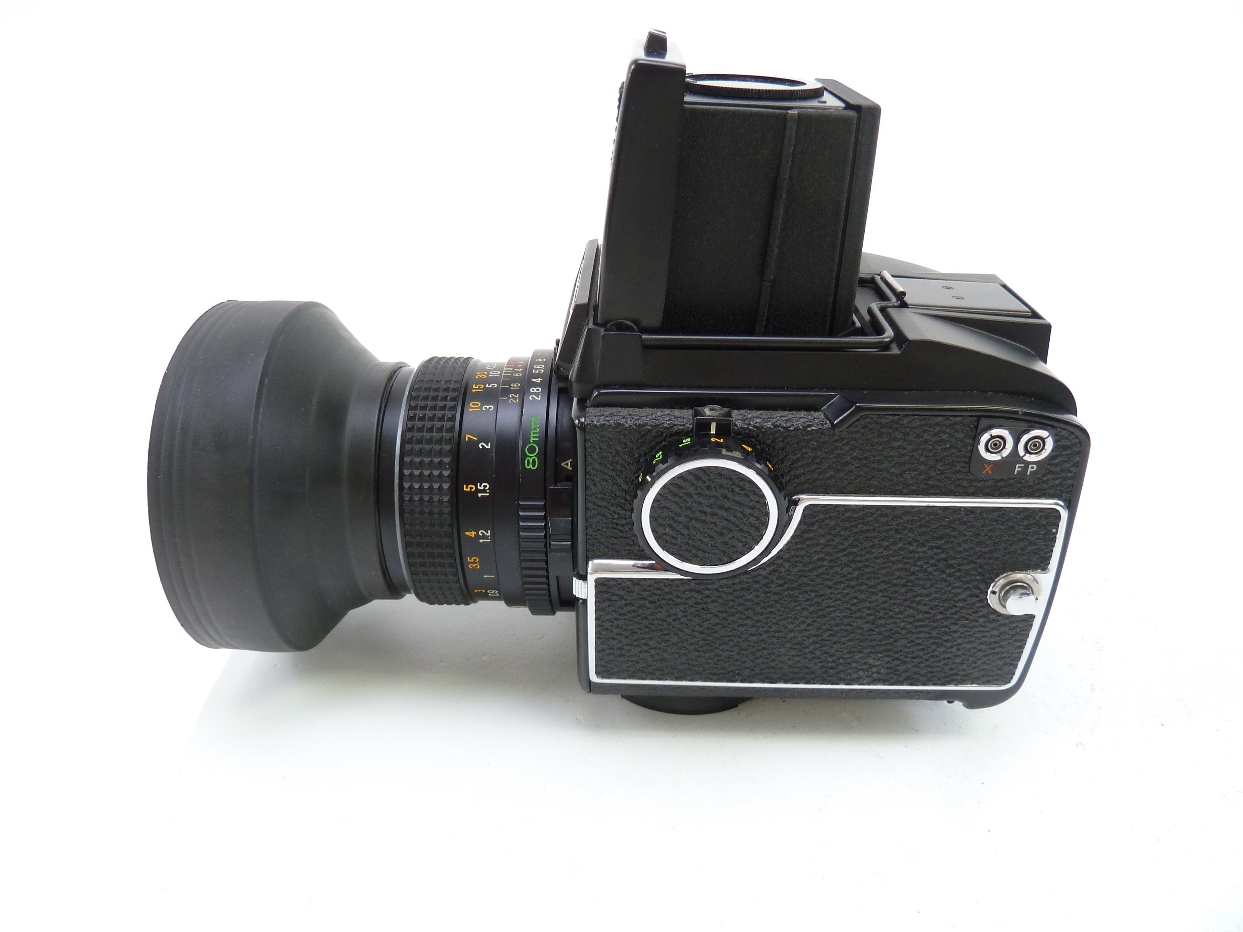 Mamiya M645 Camera Outfit with 80MM F2.8 C and Waist Level Finder