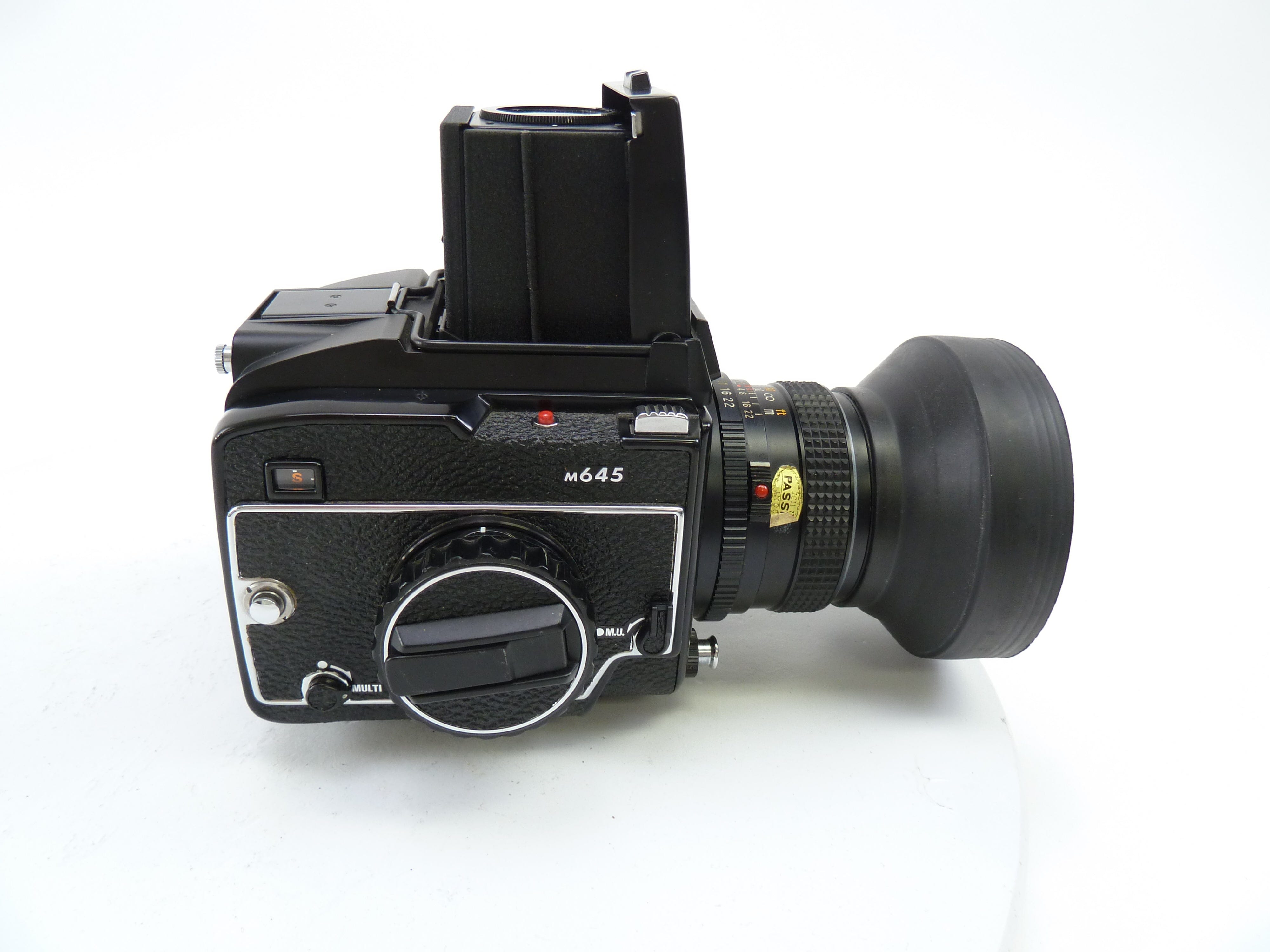 Mamiya M645 Camera Outfit with 80MM F2.8 C and Waist Level Finder