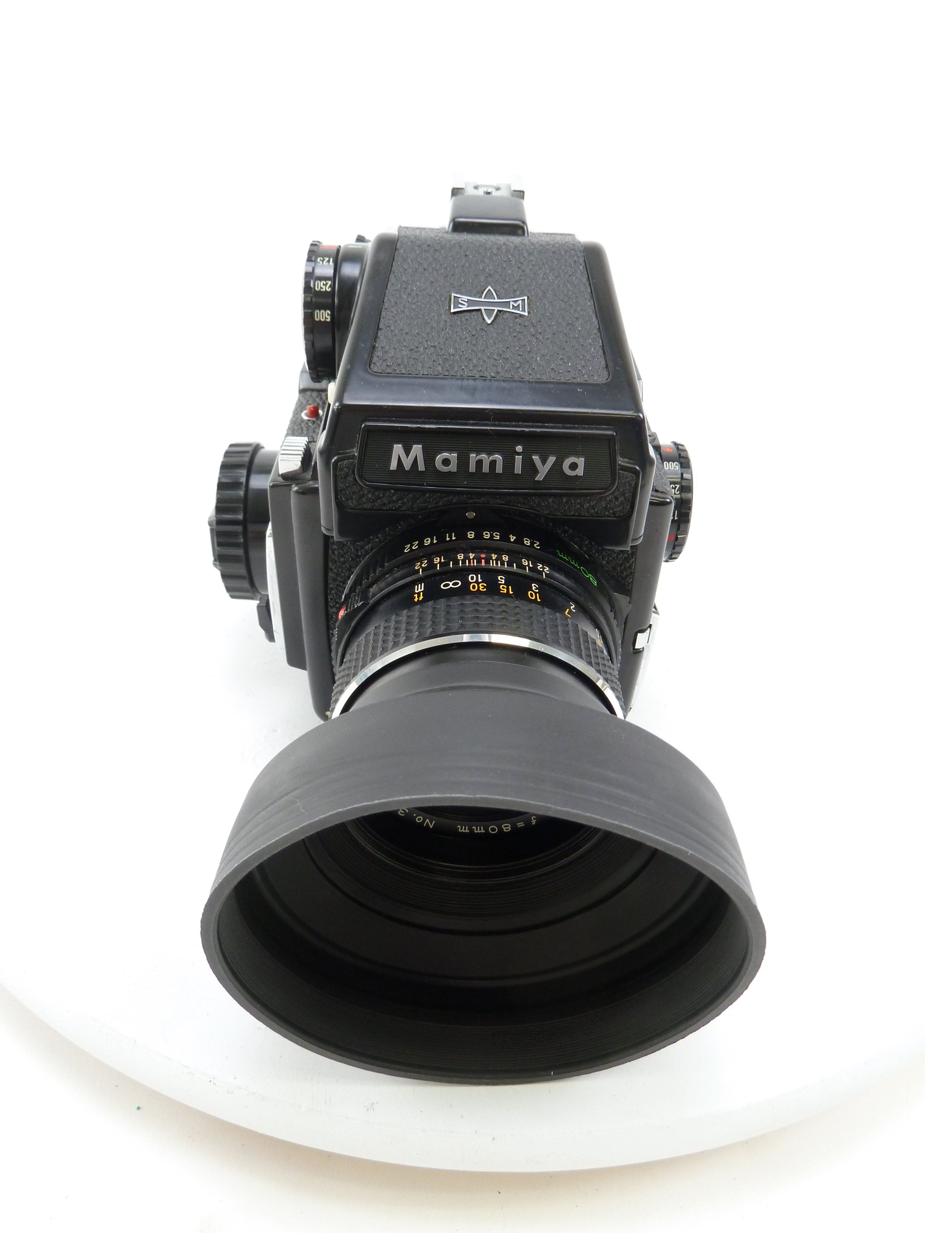 Mamiya M645 Camera Outfit with PD Meter Prism and 80MM F2.8 C Lens