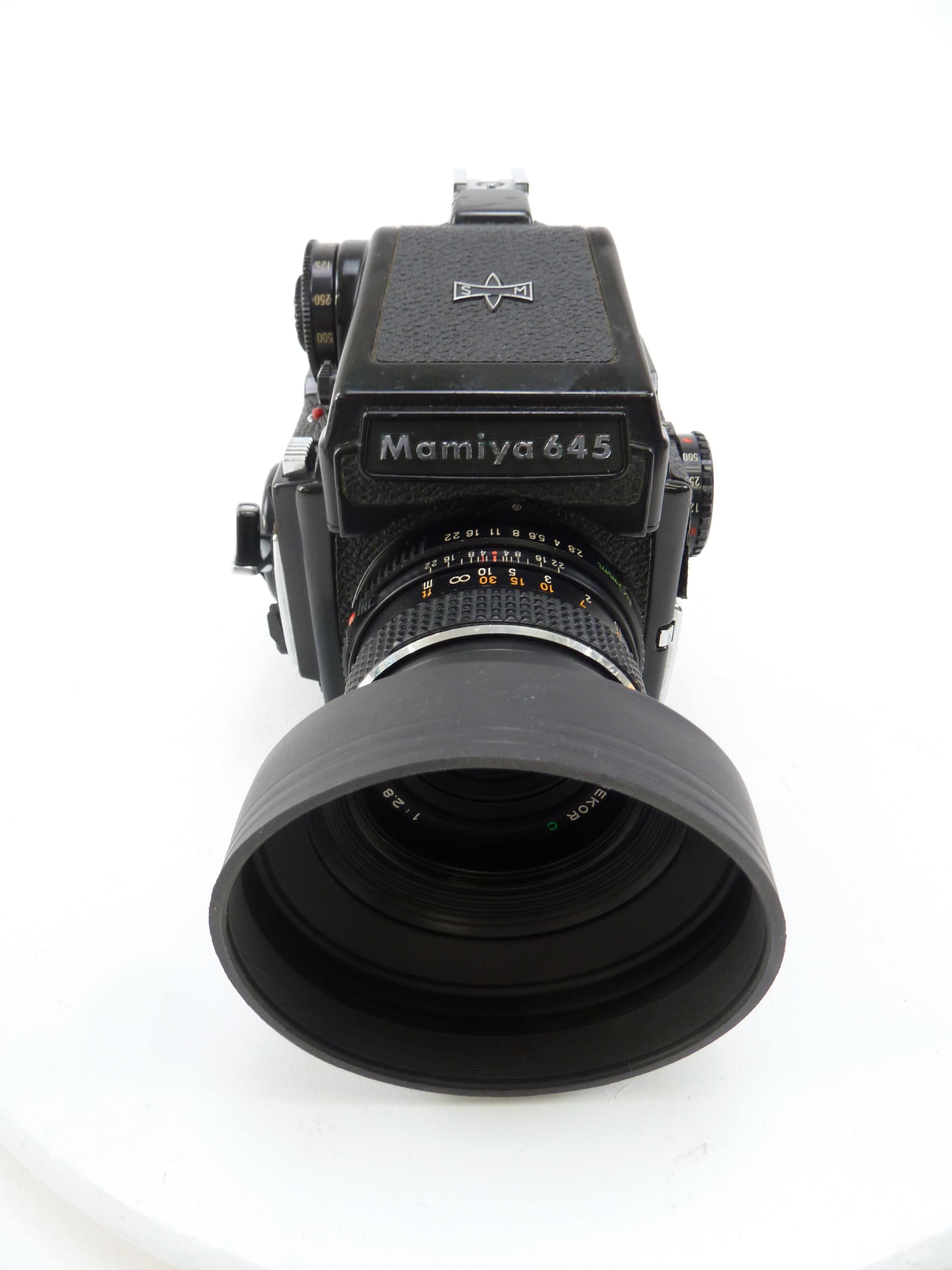 Mamiya M645 with CDS Meter Prism and 80MM f2.8 C Lens