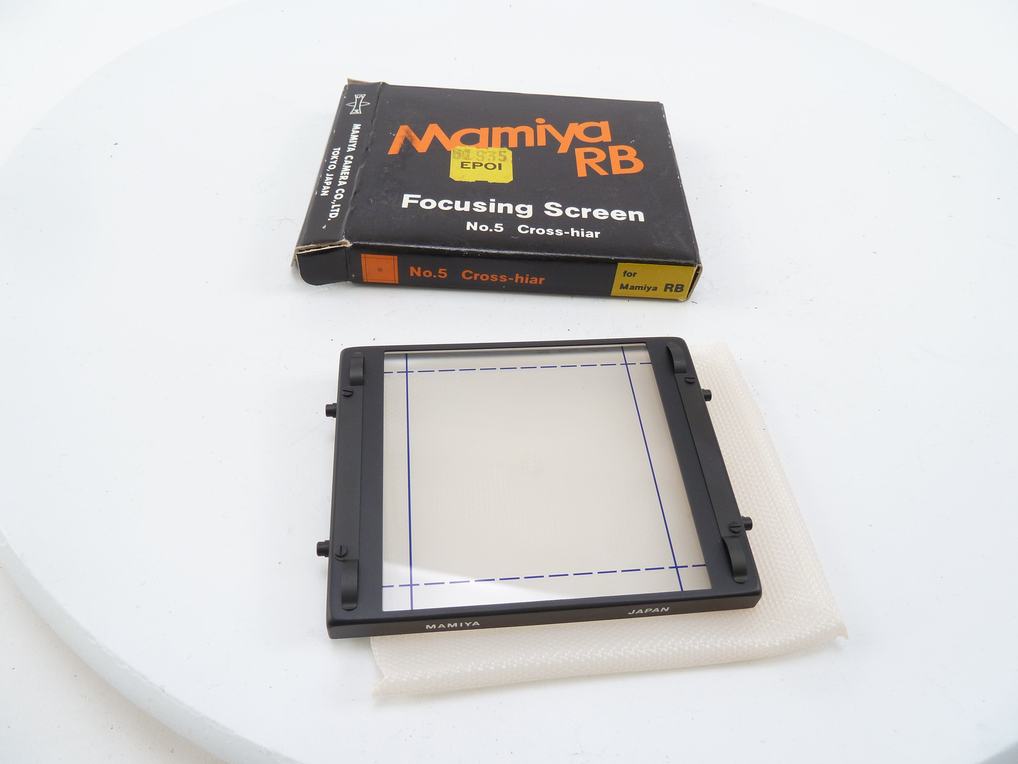 Mamiya RB67 #5 Cross Hair Focusing Screen