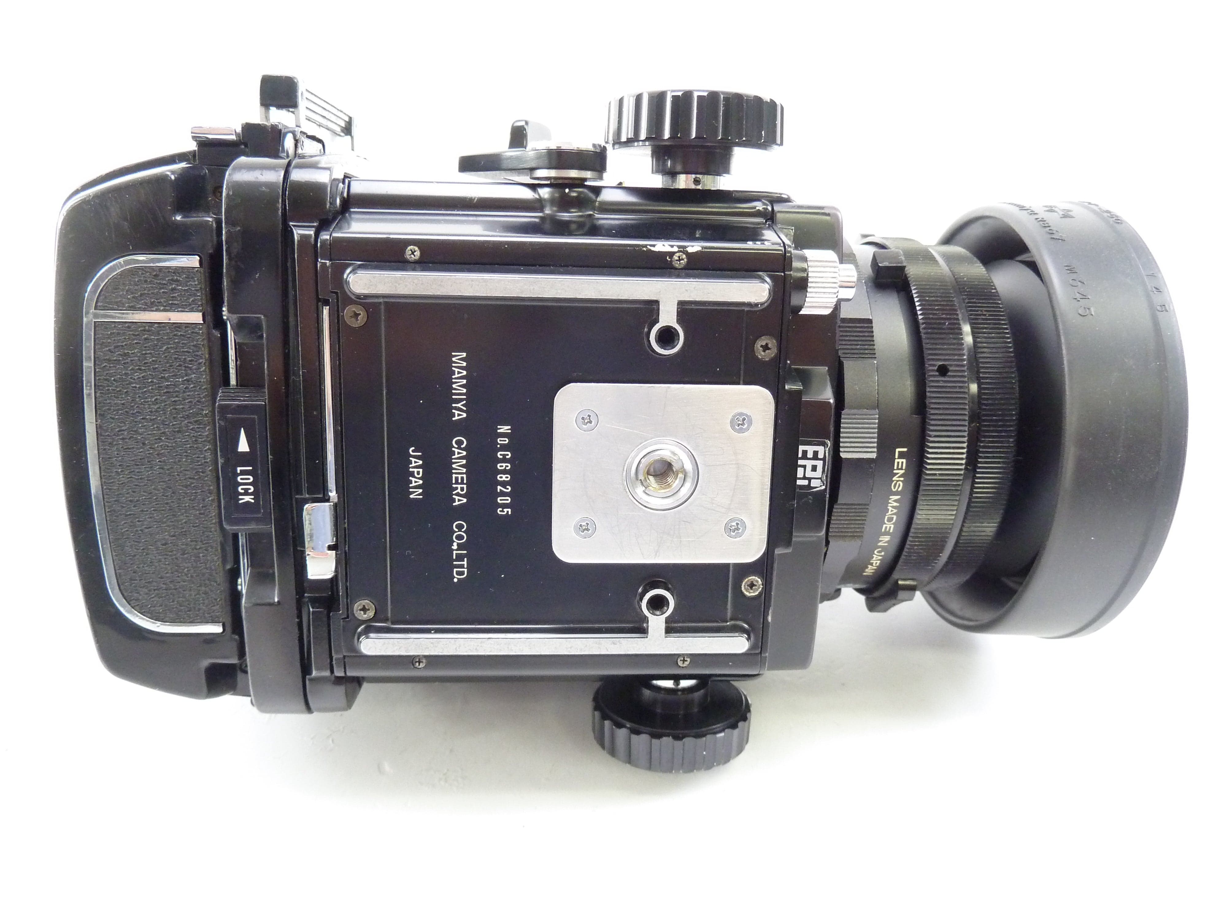 Mamiya RB67 Complete  Kit with 127MM F3.8 Lens 120 Film Back, and WLF