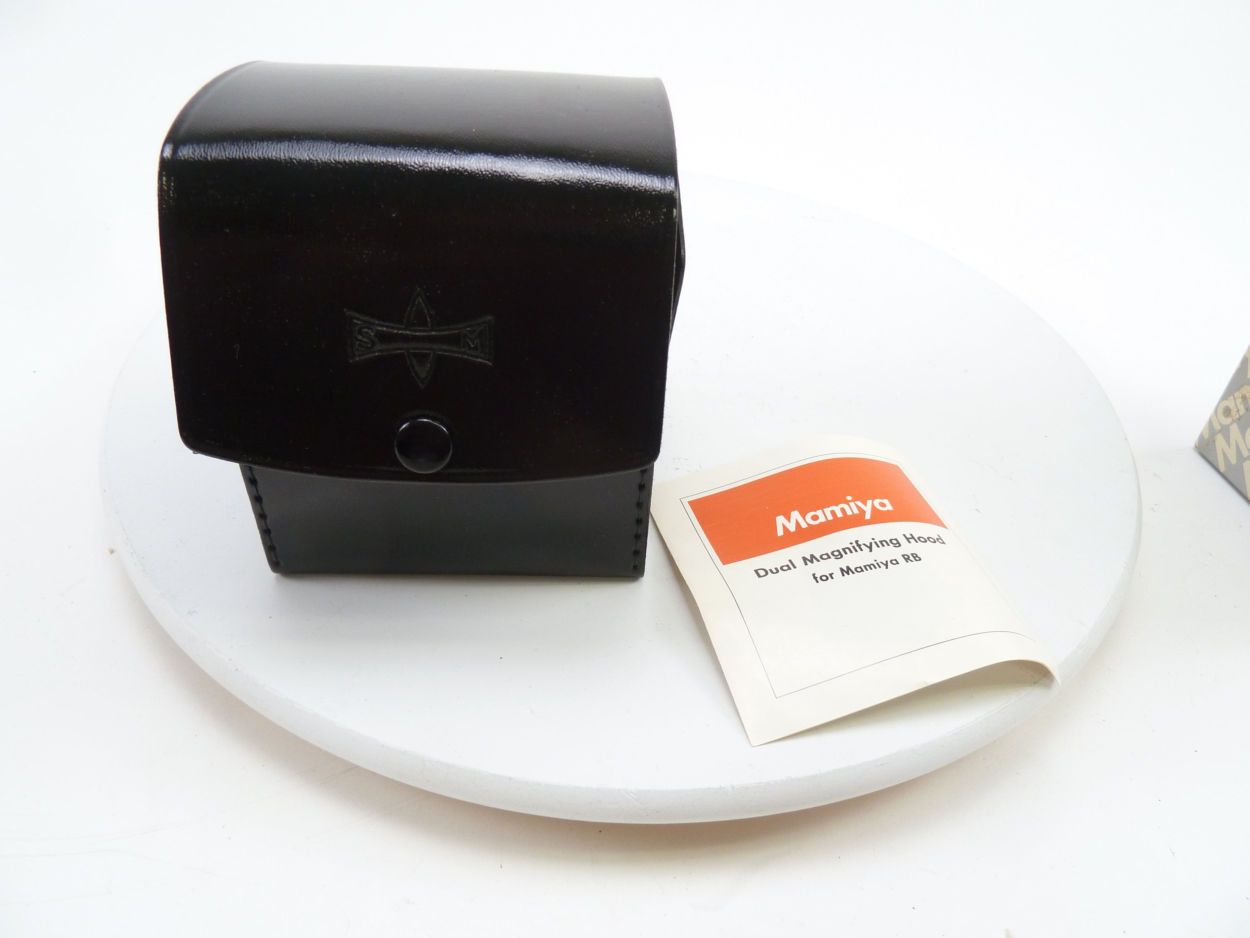 Mamiya RB67 or RZ67 Dual Magnifying Hood 3X-5X With Case