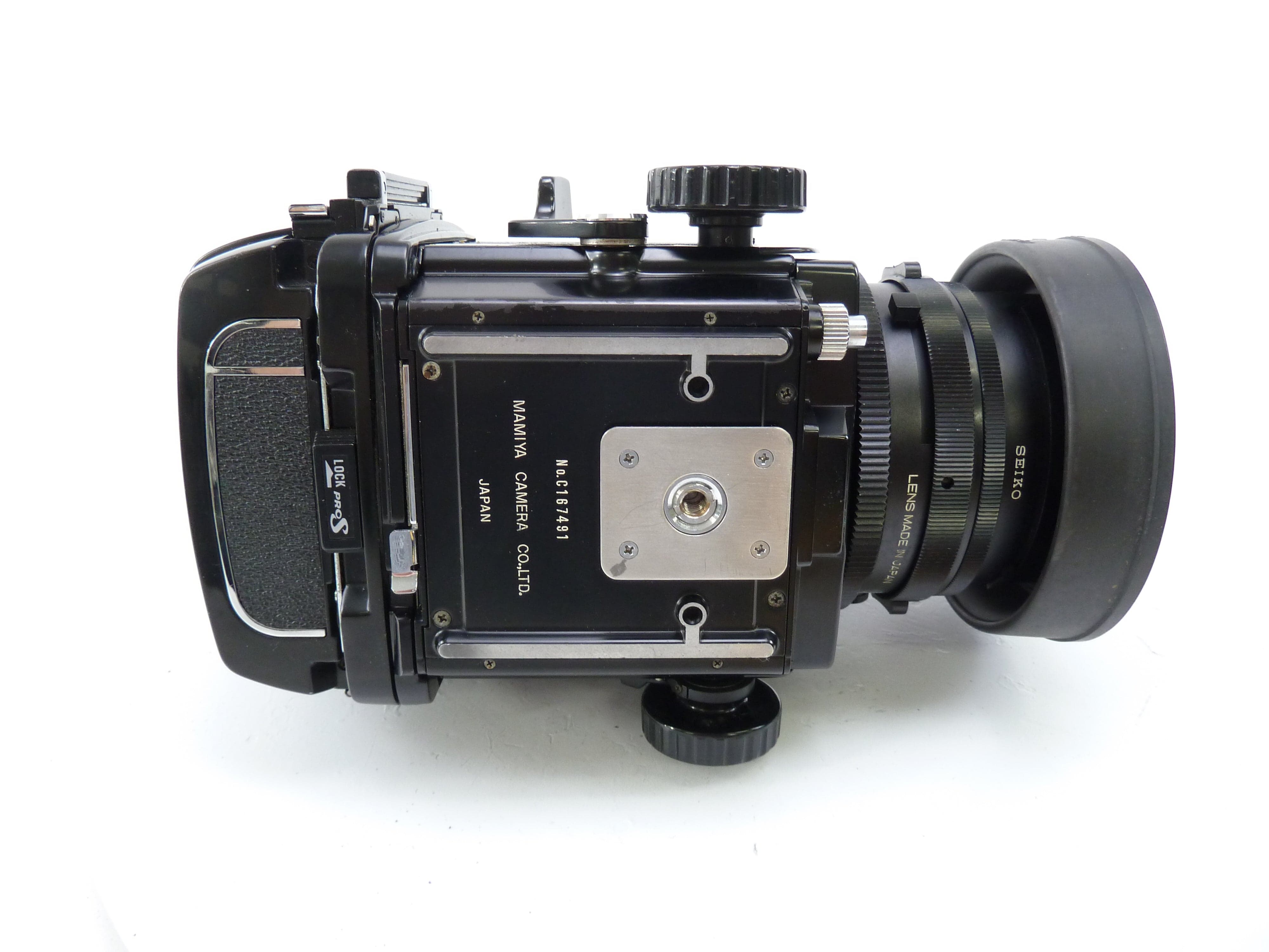 Mamiya RB67 Pro S Camera Outfit with 127MM f3.8 Lens, Pro S 120 Back, and WLF