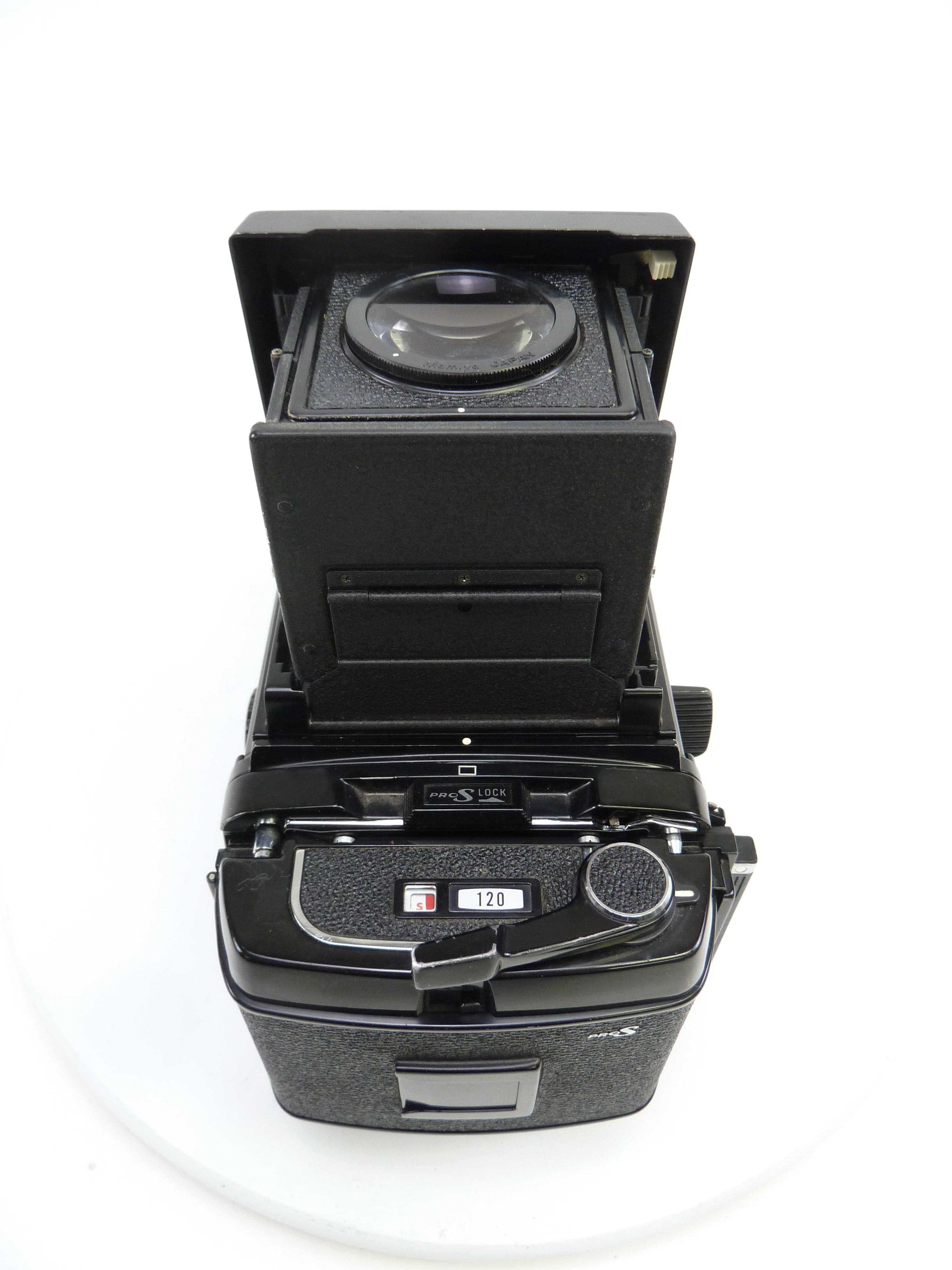 Mamiya RB67 Pro S Kit with 90MM f3.8 NB Lens, Pro S 120 Film Back, and WLF