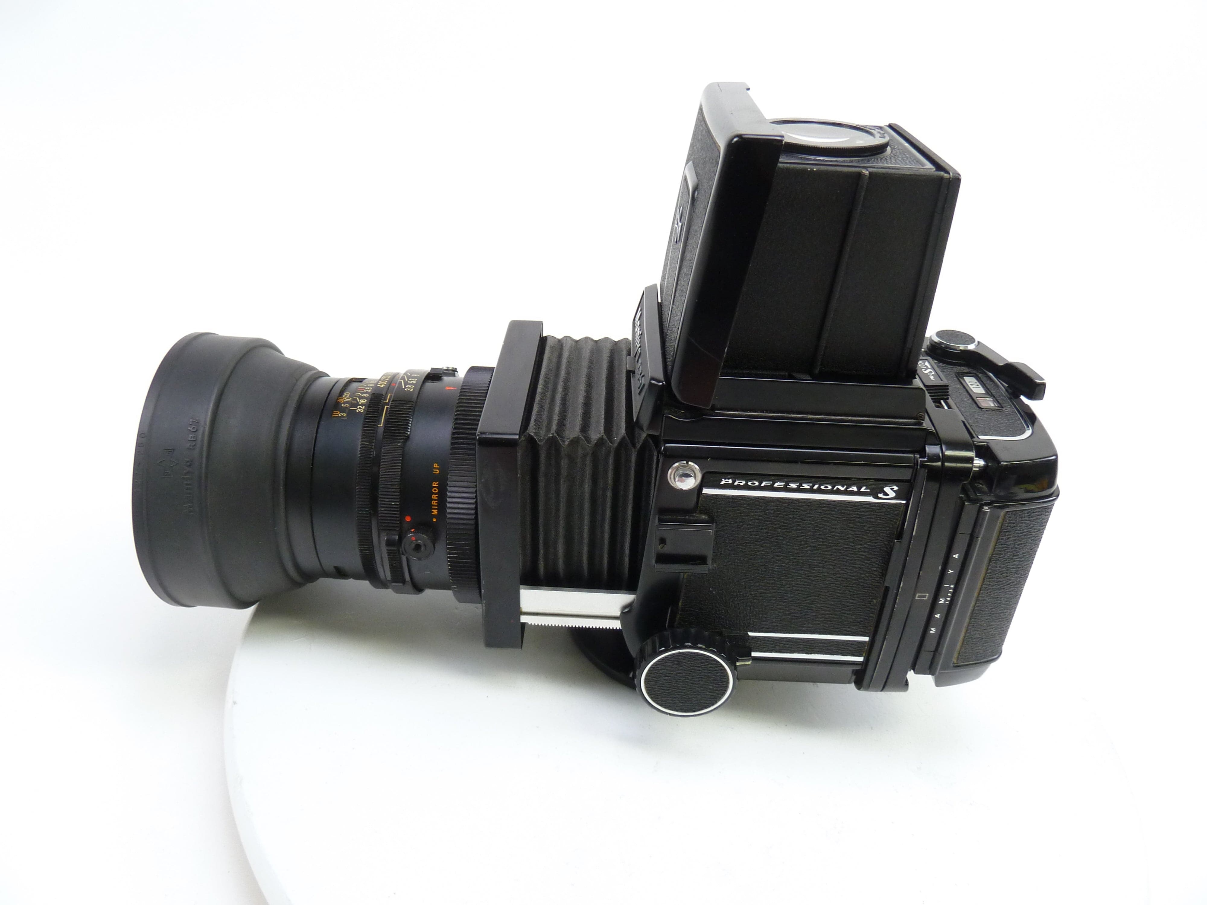 Mamiya RB67 Pro S Kit with 90MM f3.8 NB Lens, Pro S 120 Film Back, and WLF