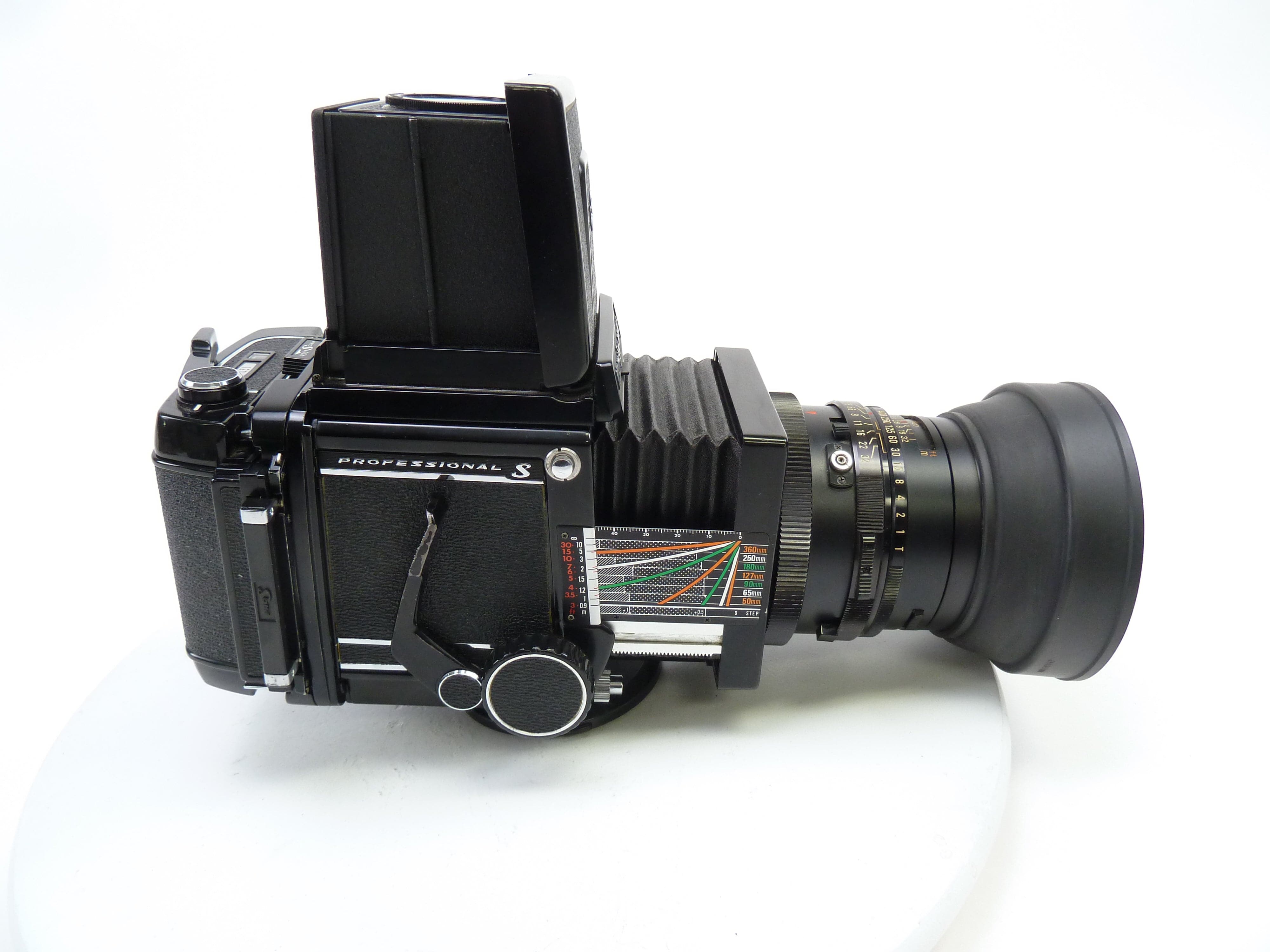Mamiya RB67 Pro S Kit with 90MM f3.8 NB Lens, Pro S 120 Film Back, and WLF