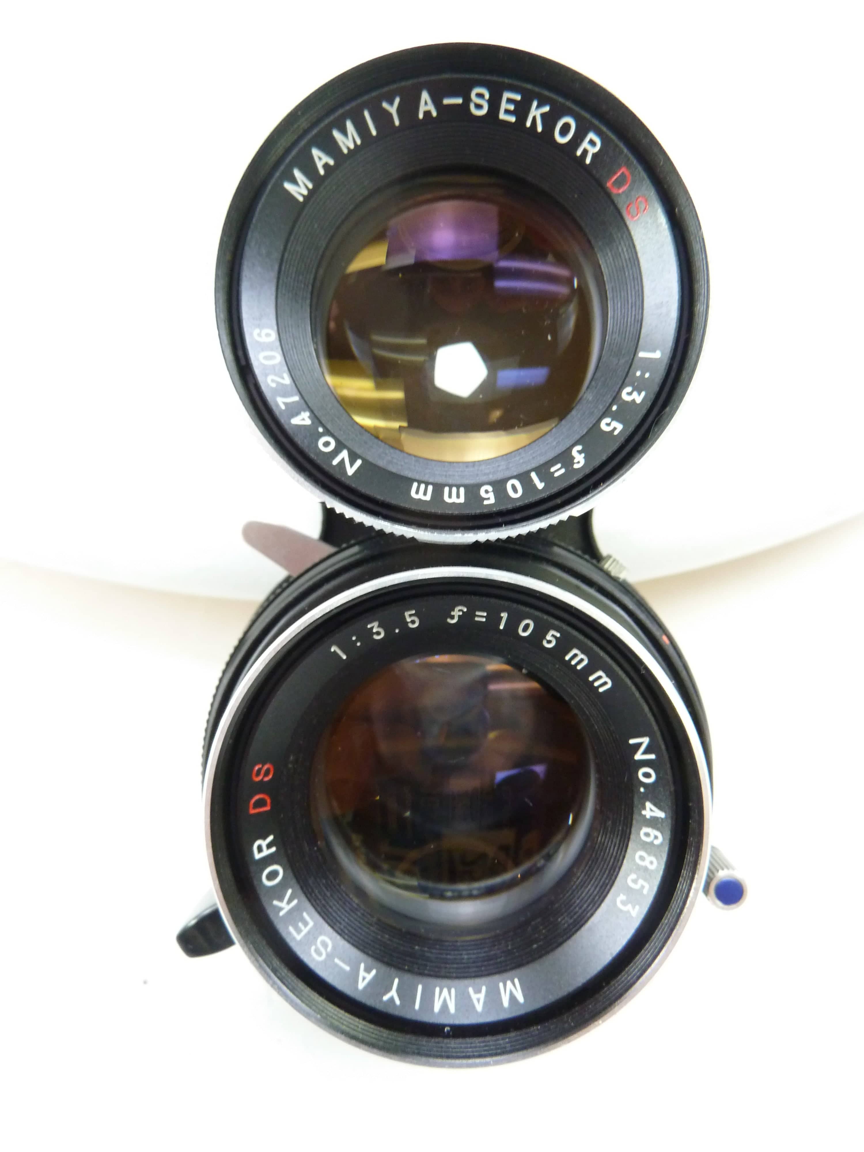 Mamiya TLR 105MM F3.5 DS Blue Dot Lens
