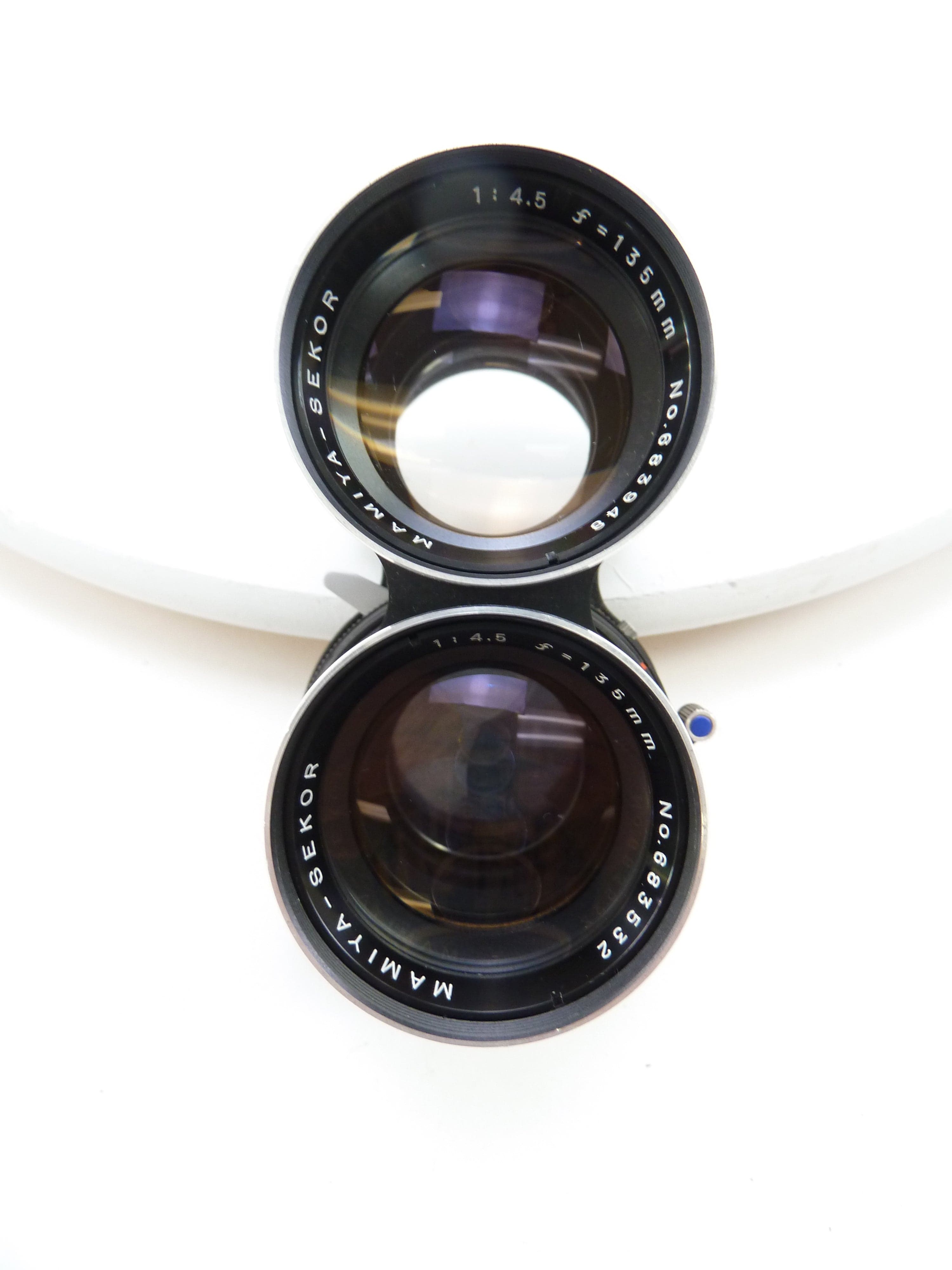 Mamiya TLR 135MM F4.5 Blue Dot Lens