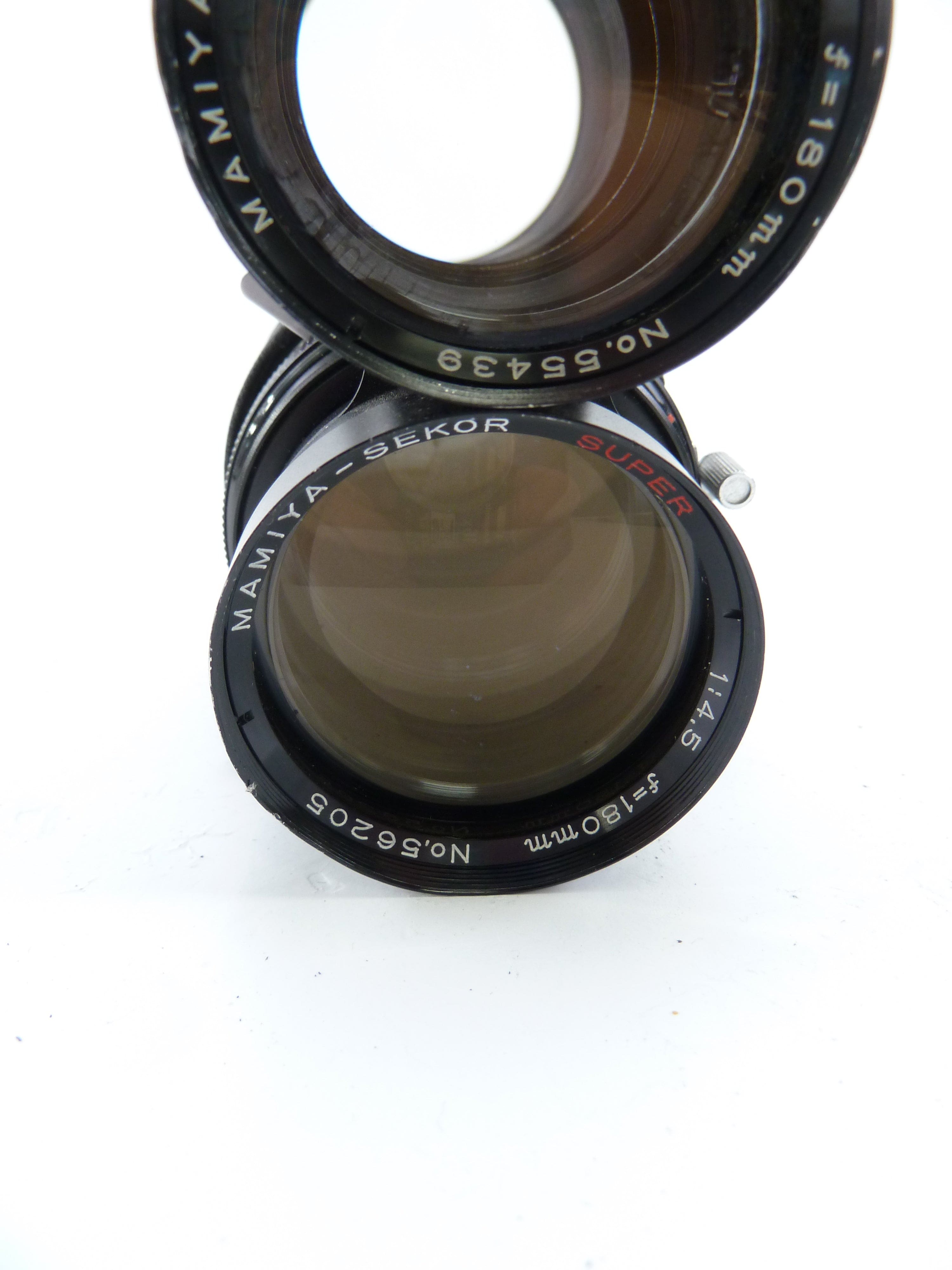 Mamiya TLR 180MM F4.5 Telephoto Lens