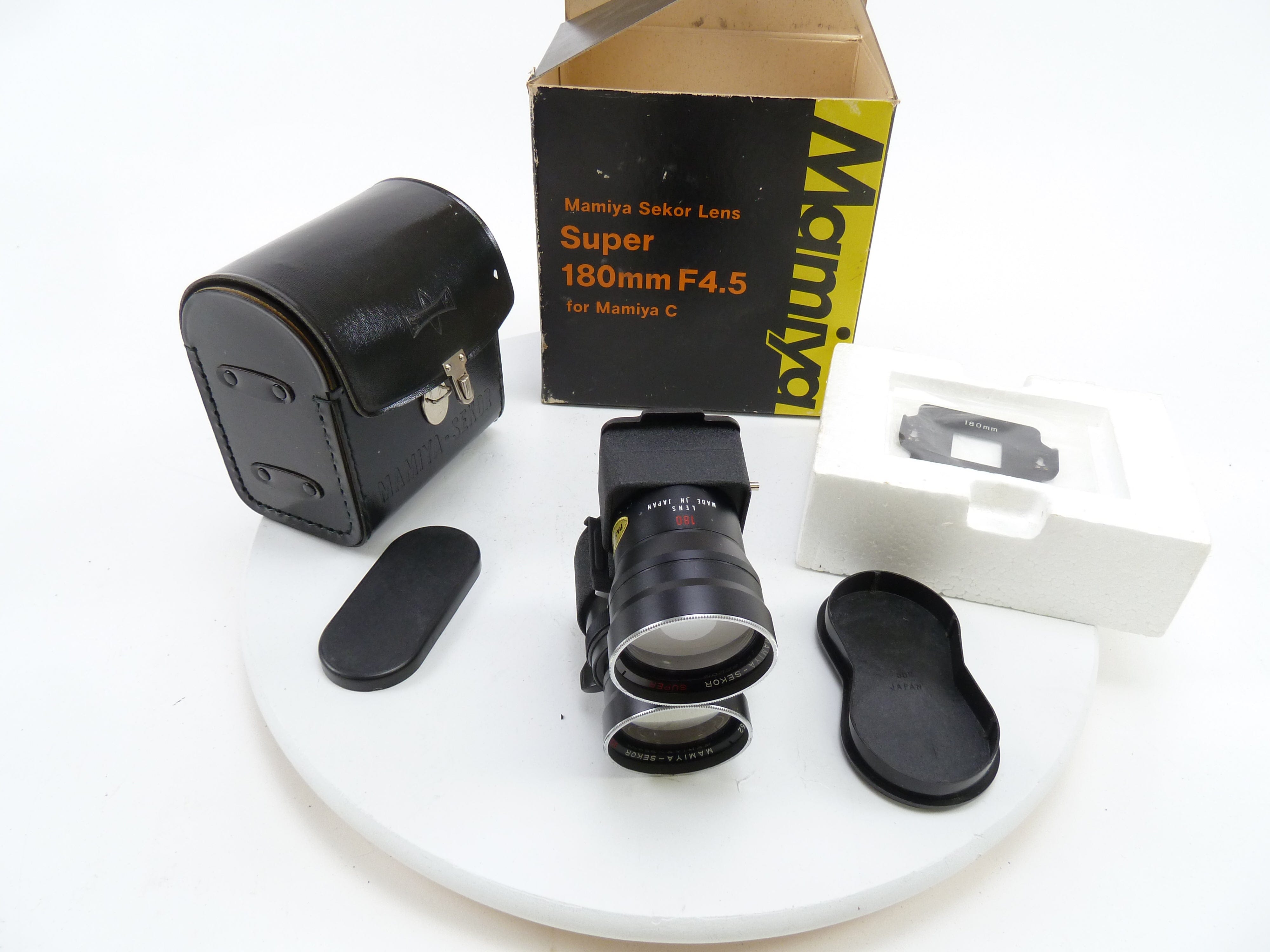 Mamiya Twin Lens Reflex 180MM F4.5 Lens in original box