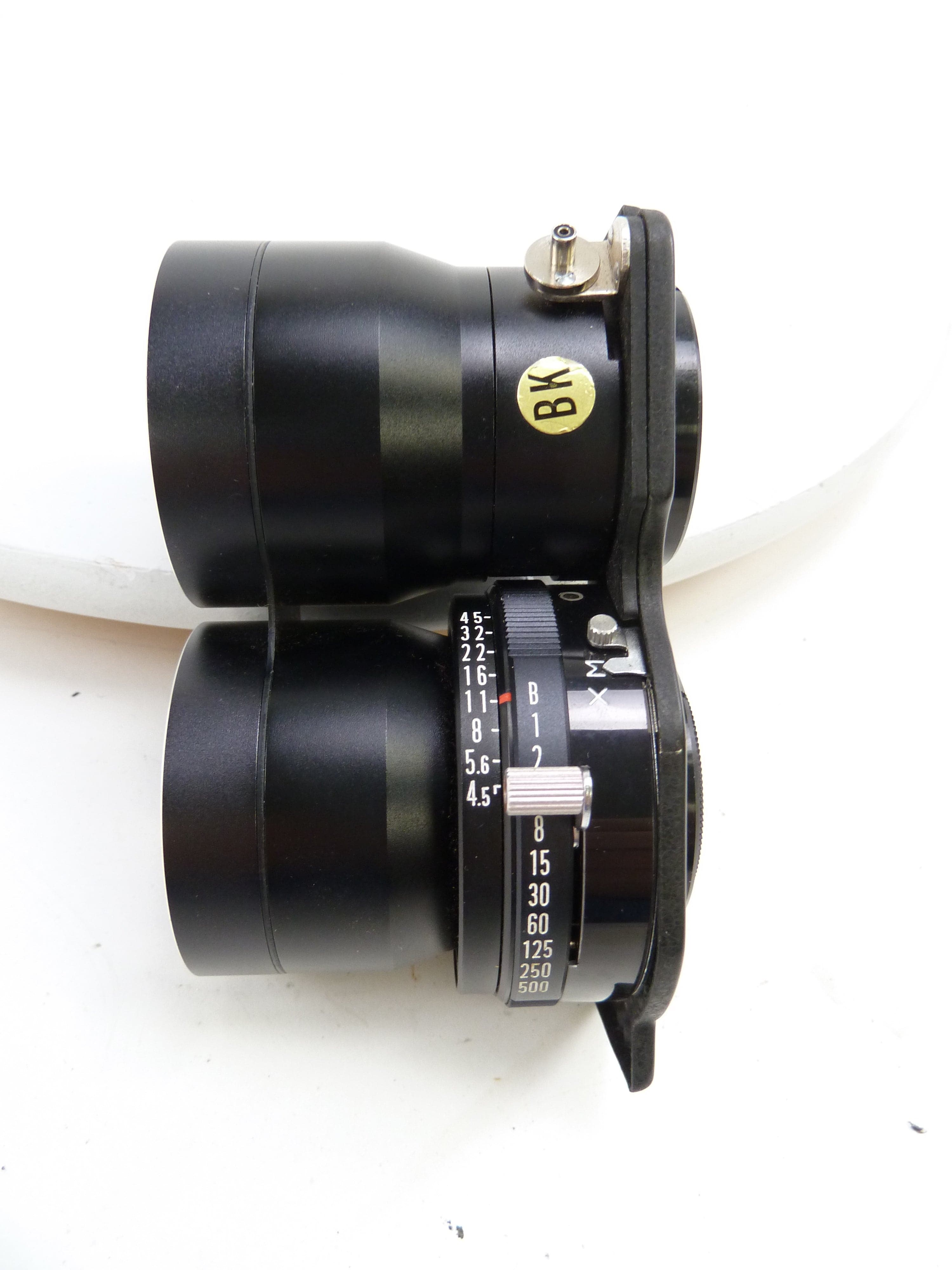 Mamiya TwinLens Reflex 135MM f4.5 Lens being sold AS IS