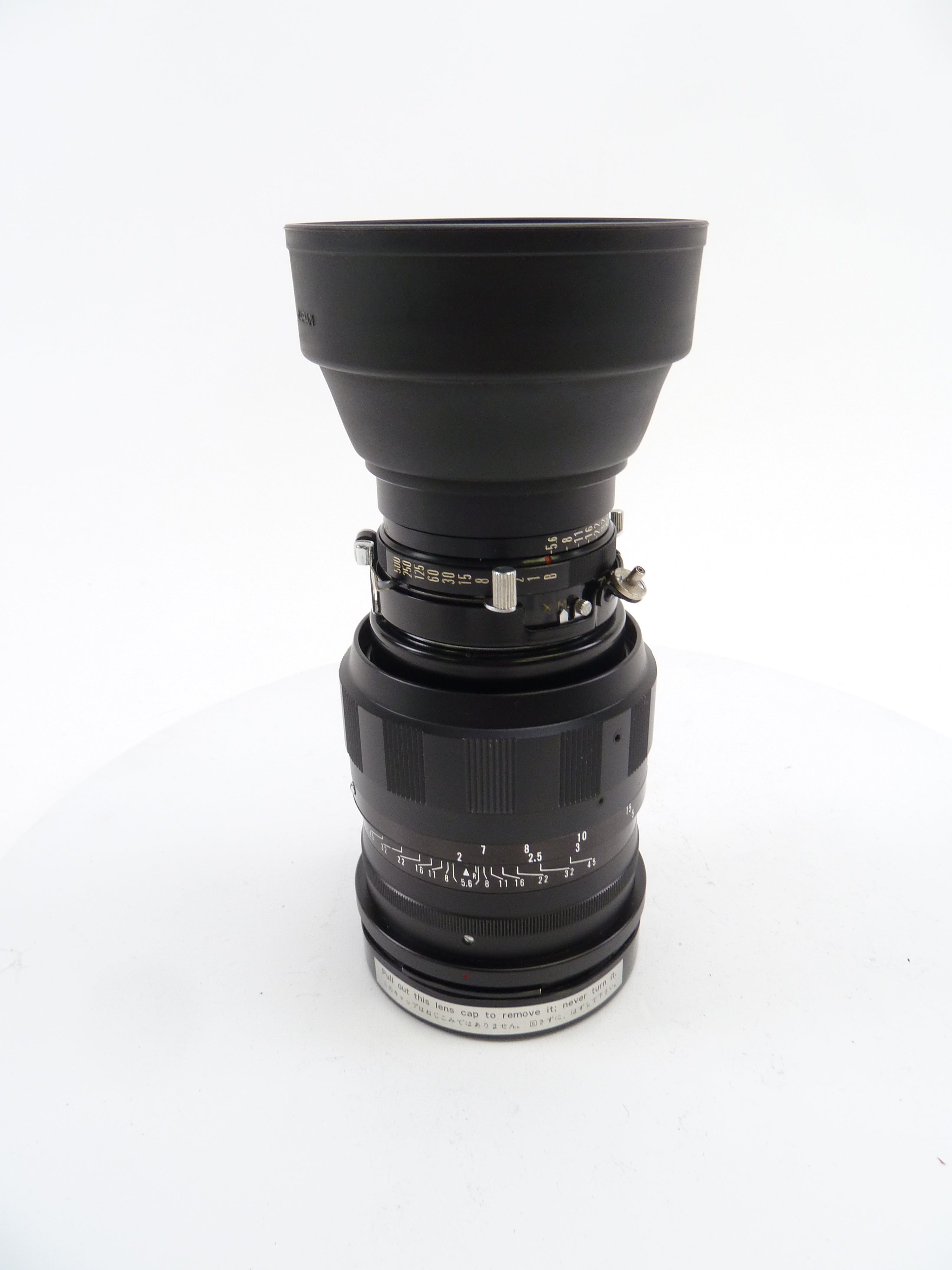 Mamiya Universal or Press 150MM f5.6 Lens being sold AS IS
