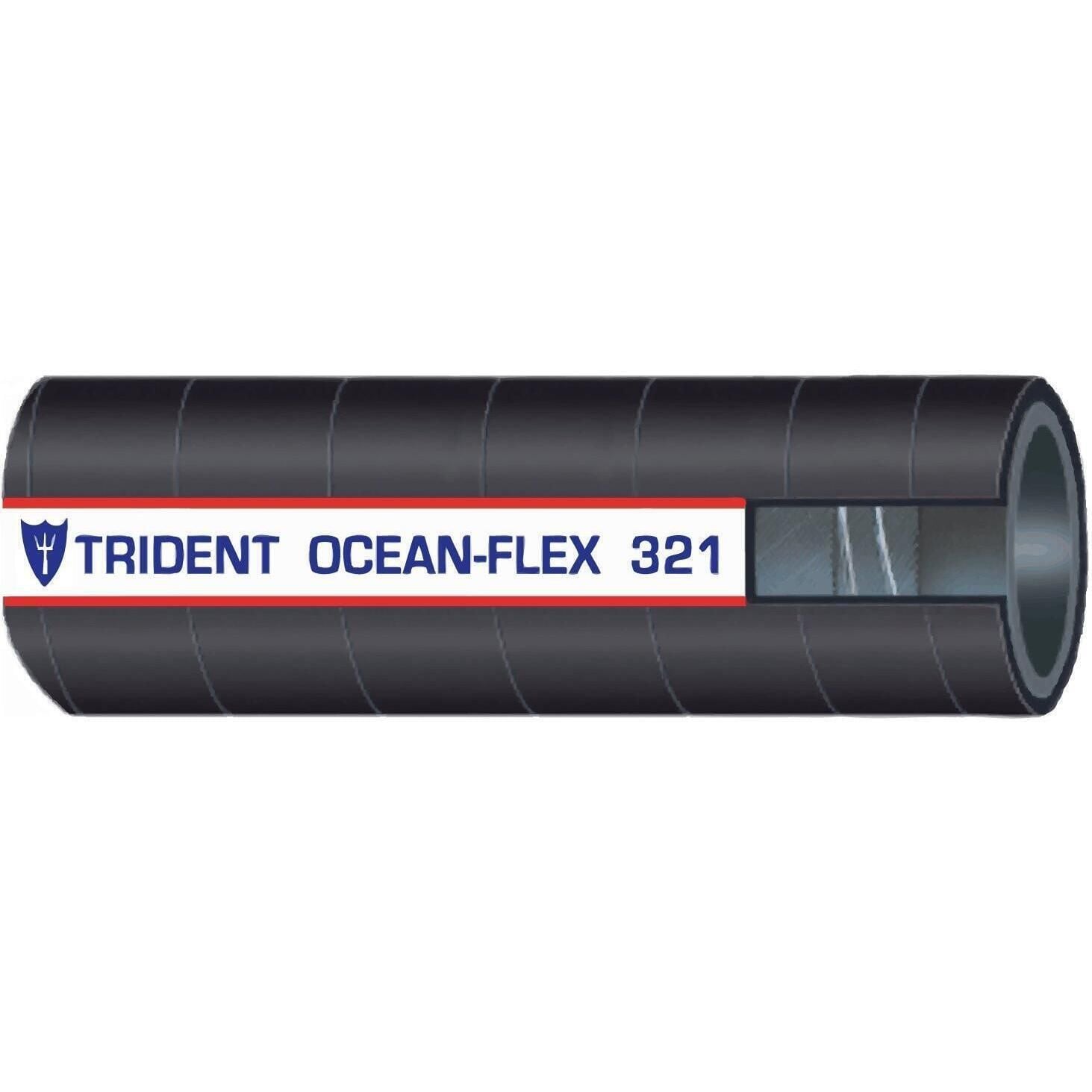 Trident Marine 321-2006 2" x 50' Ocean-Flex Multipurpose Hose