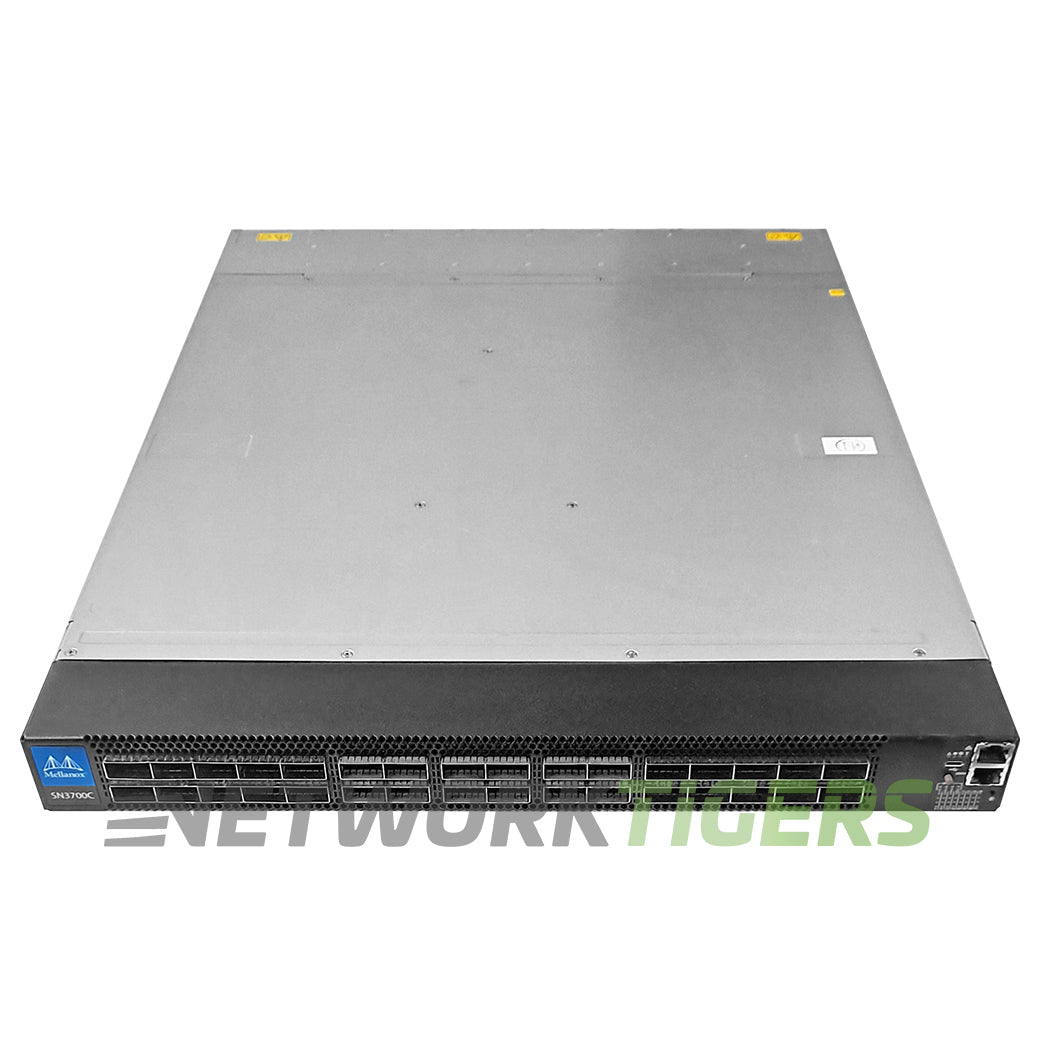 NEW Nvidia Mellanox MSN3700-CS2FC 32x QSFP28 B-F Air (P2C) Cumulus Linux Switch