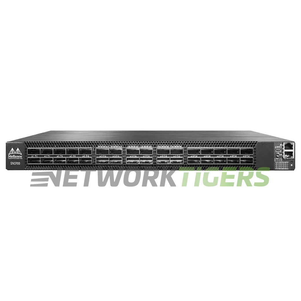 NEW Nvidia Mellanox MSN3700-CS2RC 32x QSFP28 F-B Air (C2P) Cumulus Linux Switch