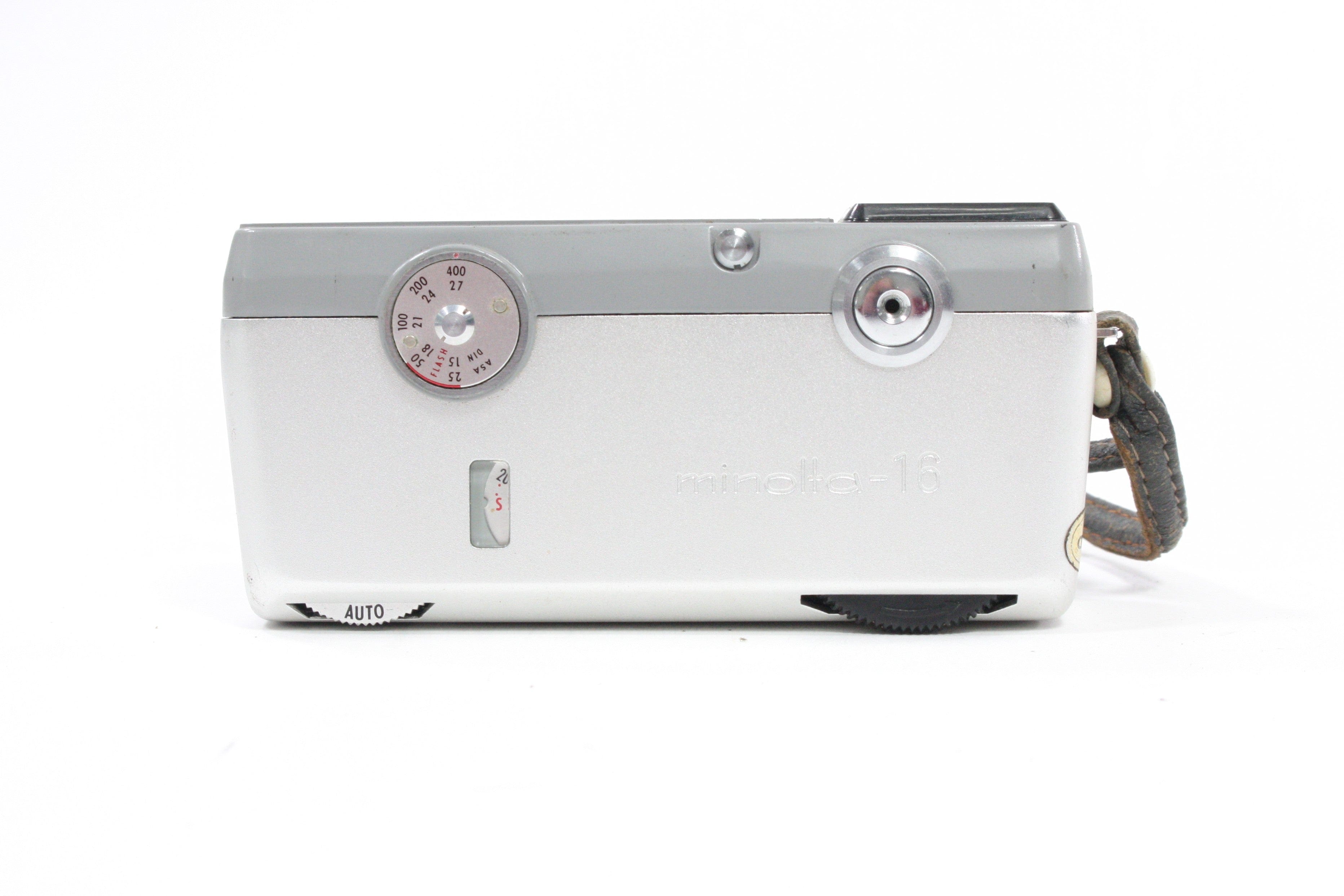 Minolta  - 16 E.E. 16mm Camera with 20mm f/2.5 Lens