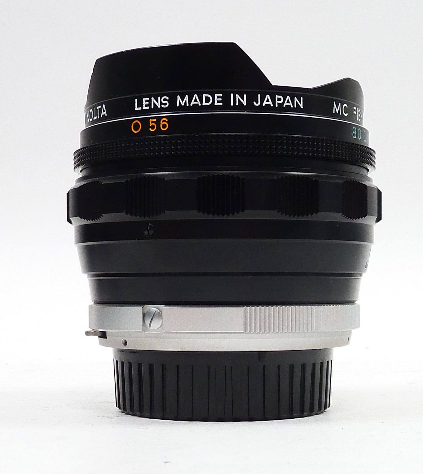 Minolta 16mm f/2.8 MC Fish-EYE Rokkor-OK Lens for Minolta MD/MC Mount