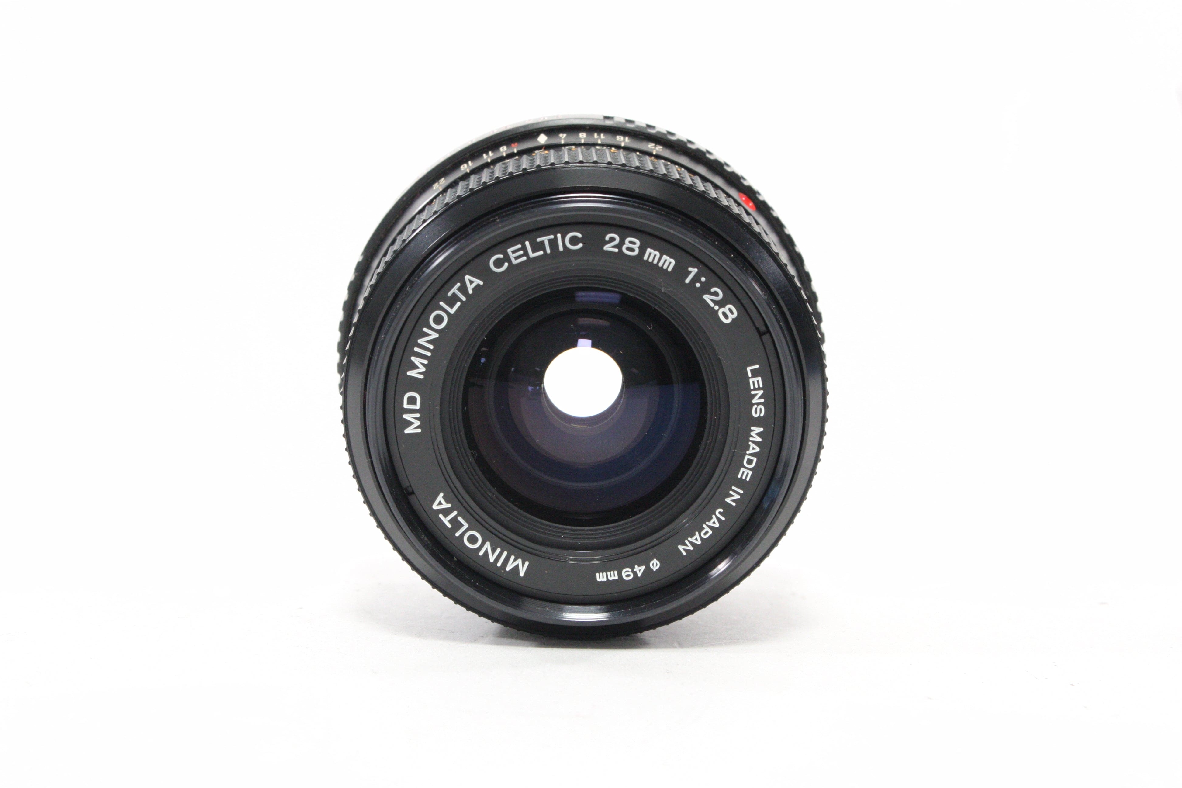Minolta 28mm f/2.8 Celtic Lens for Minolta MD Mount
