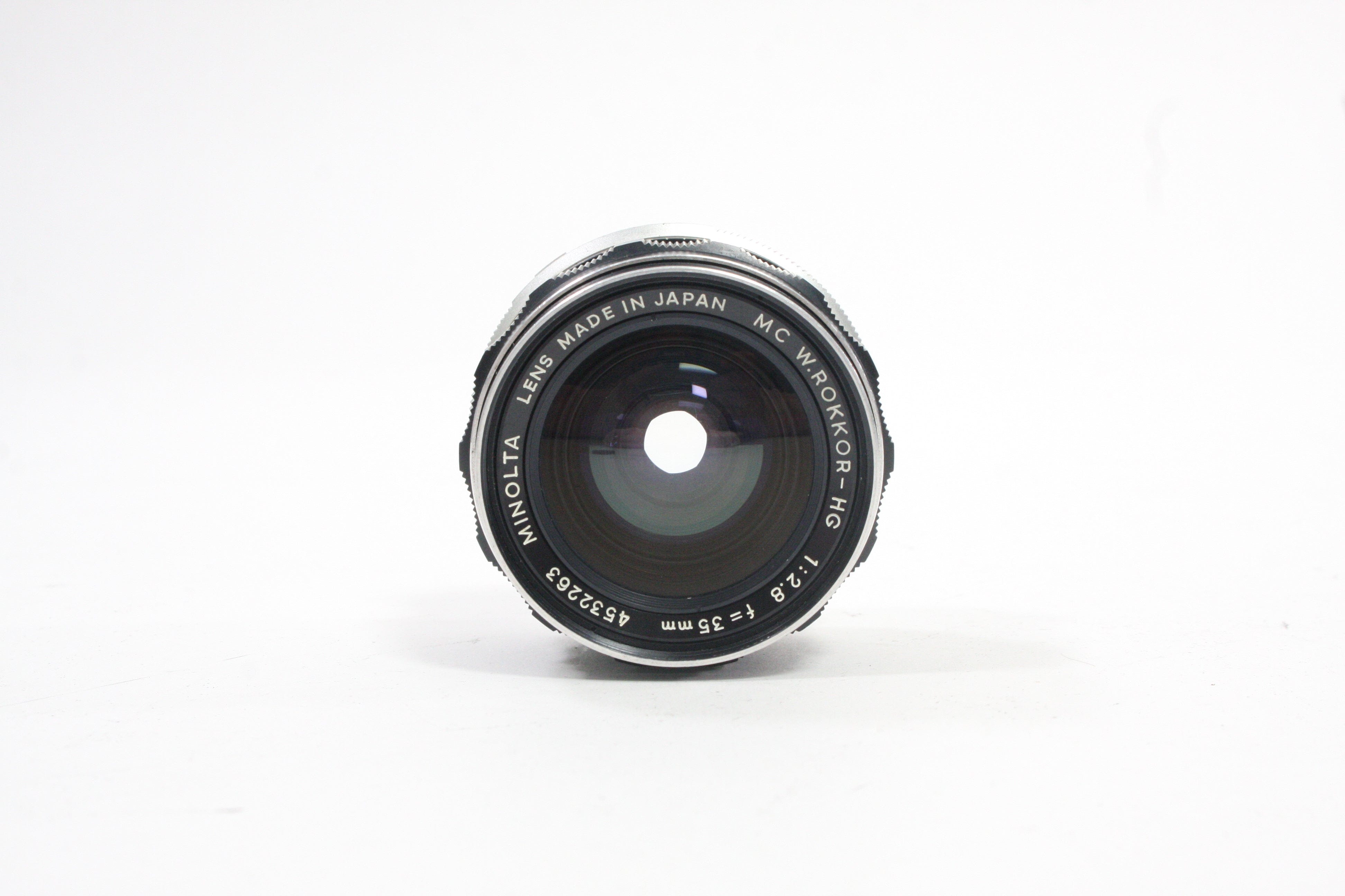 Minolta 35mm f/2.8 MC Rokkor-HG Lens for Minolta MC Mount