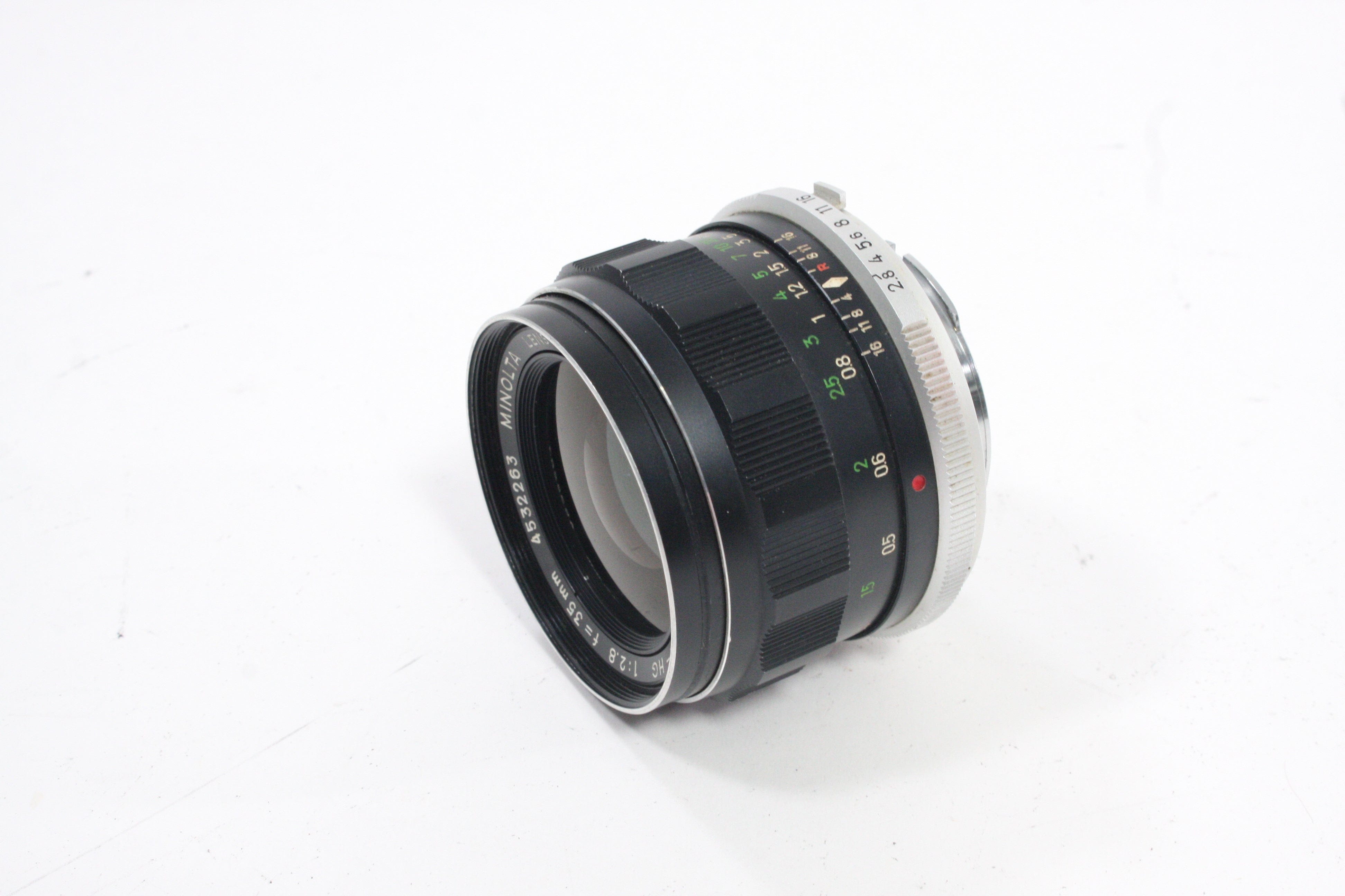 Minolta 35mm f/2.8 MC Rokkor-HG Lens for Minolta MC Mount