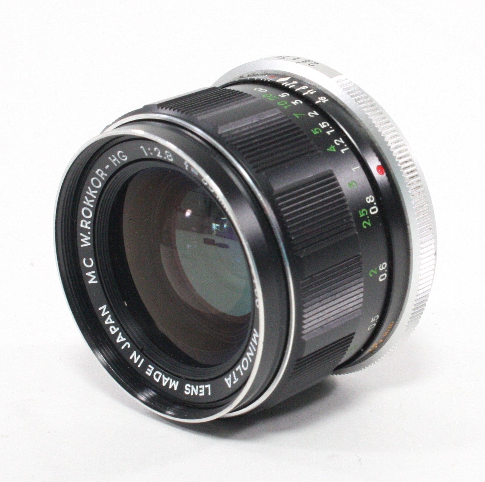 Minolta 35mm f/2.8 MC W.Rokker-HG Lens for Minolta MD Mount