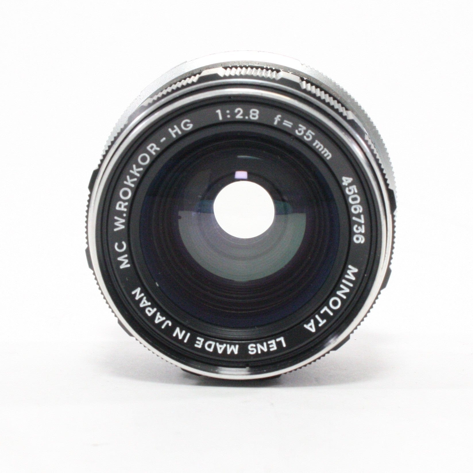 Minolta 35mm f/2.8 MC W.Rokker-HG Lens for Minolta MD Mount