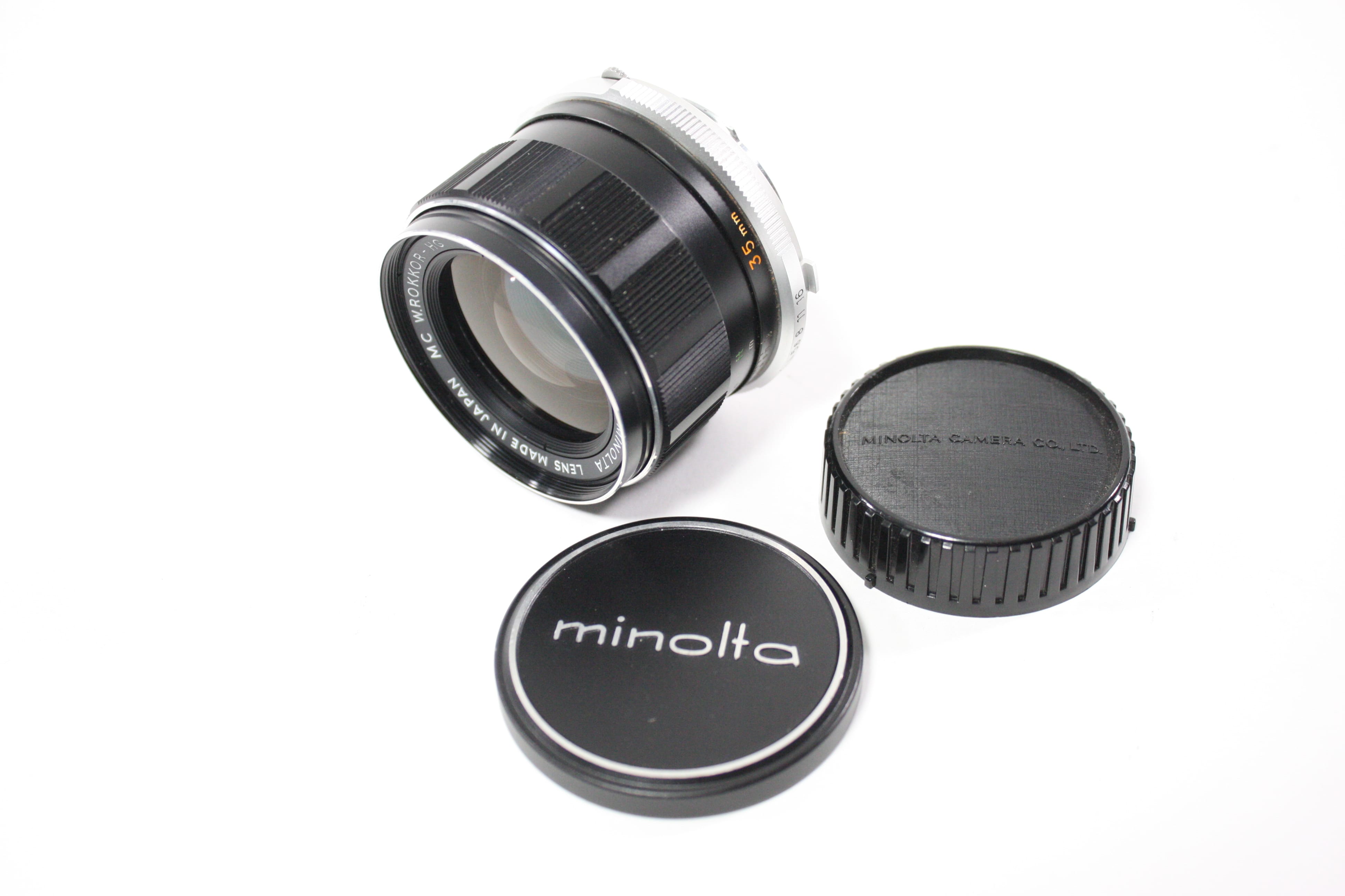 Minolta 35mm f/2.8 MC W.Rokkor-HG for MD Mount