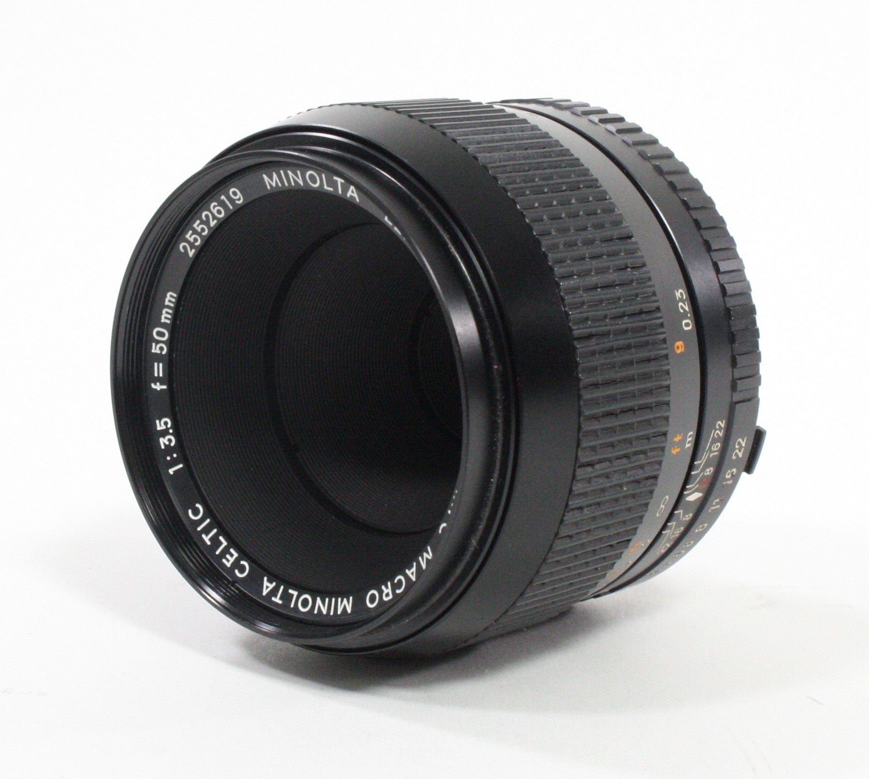 Minolta 50mm f/3.5 MC Celtic Macro Lens for Minolta MD Mount